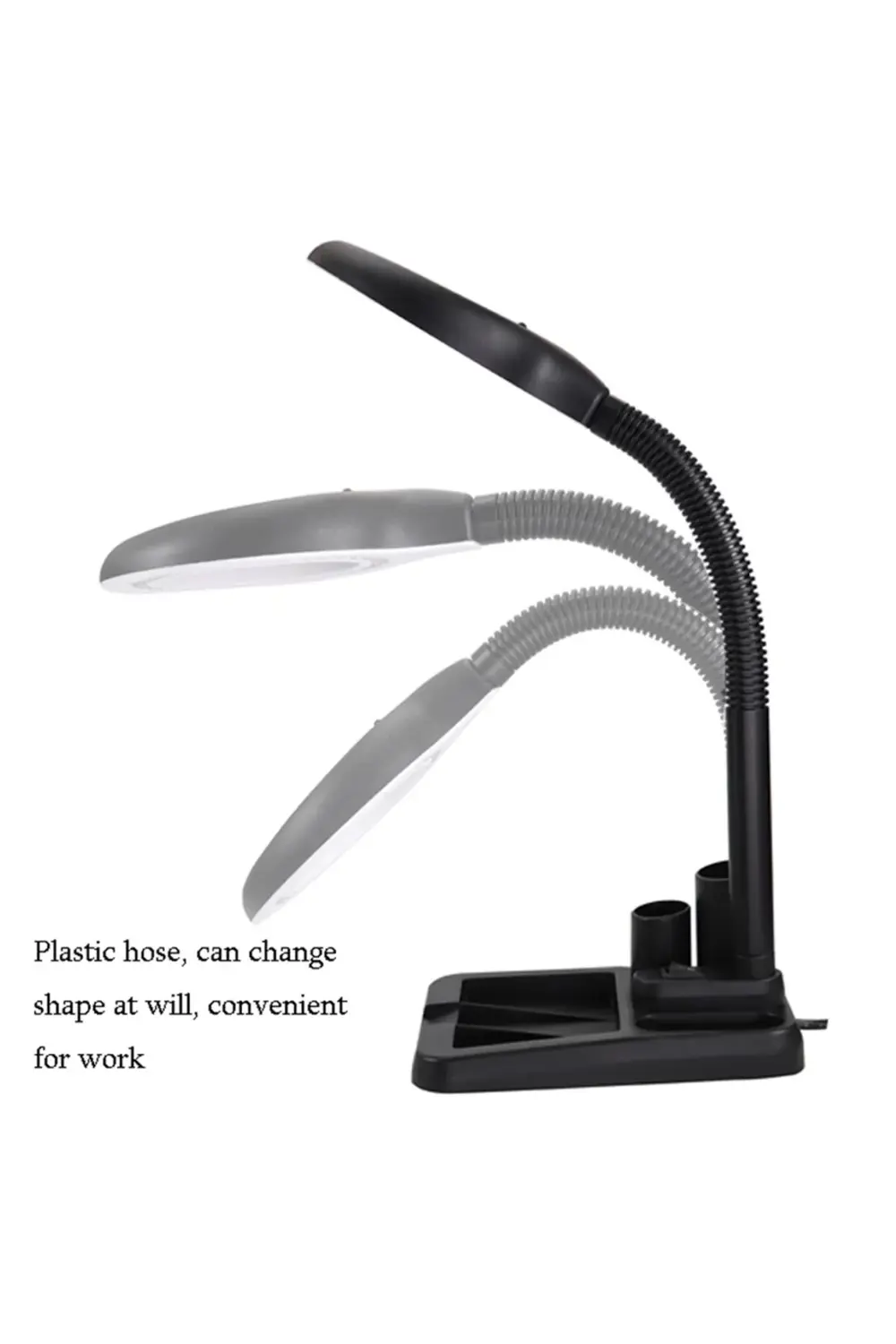 Esnek 5x /10x,40 Led Işıklı Büyüteç ,lamba Büyüteç Okuma, Çalışma