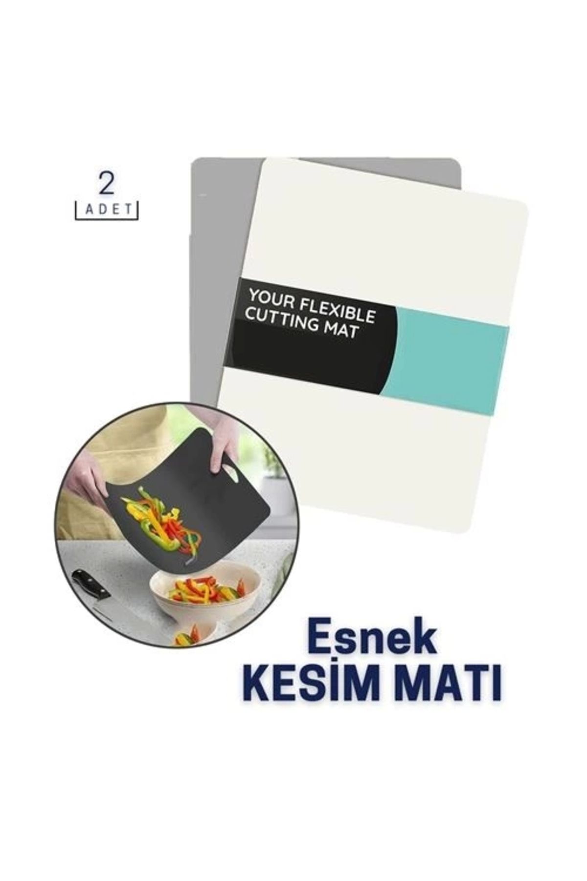 Modacar Esnek Plastik Kesim Matı Flexa Design 2 Adet