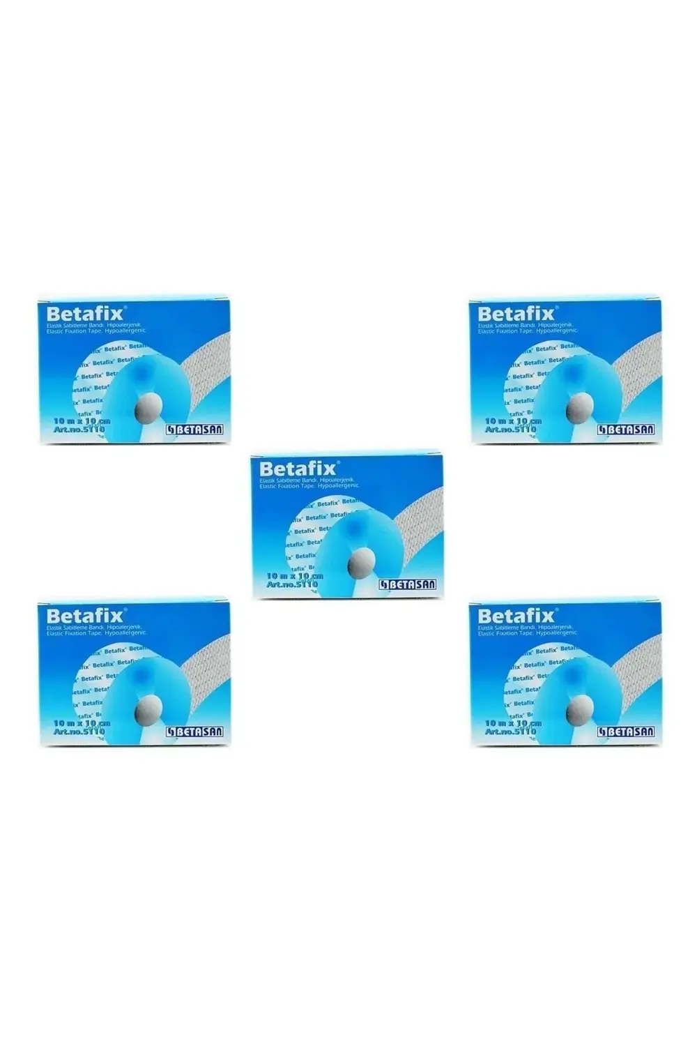 Esnek Sabitleme Bandı 5'li Set 10x10 cm