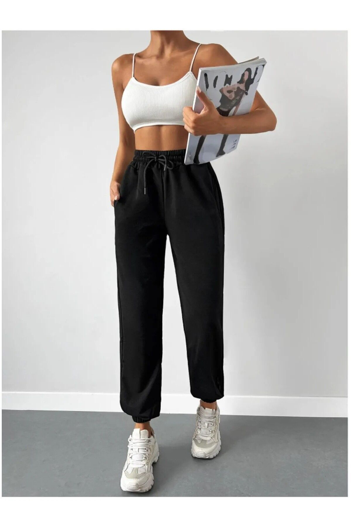 eşofman alt unisex  mevsimlik jogger lastik paça