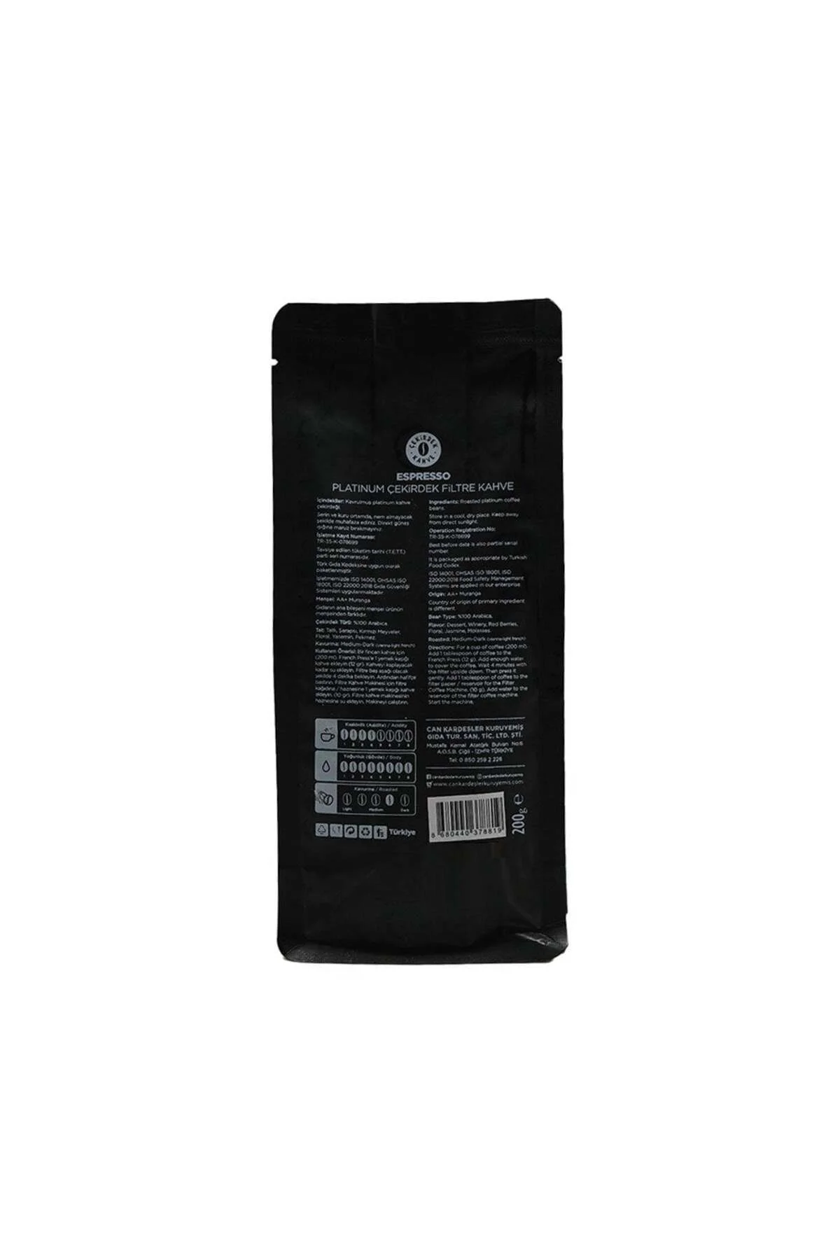 Espresso Platinum 1000 g - Görsel 2