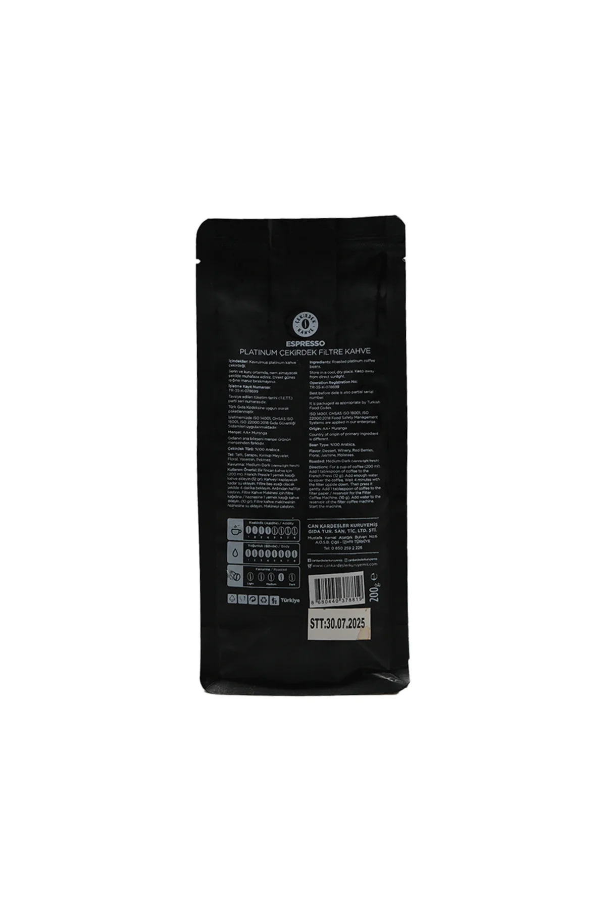 Espresso Platinum 200 g - Görsel 3