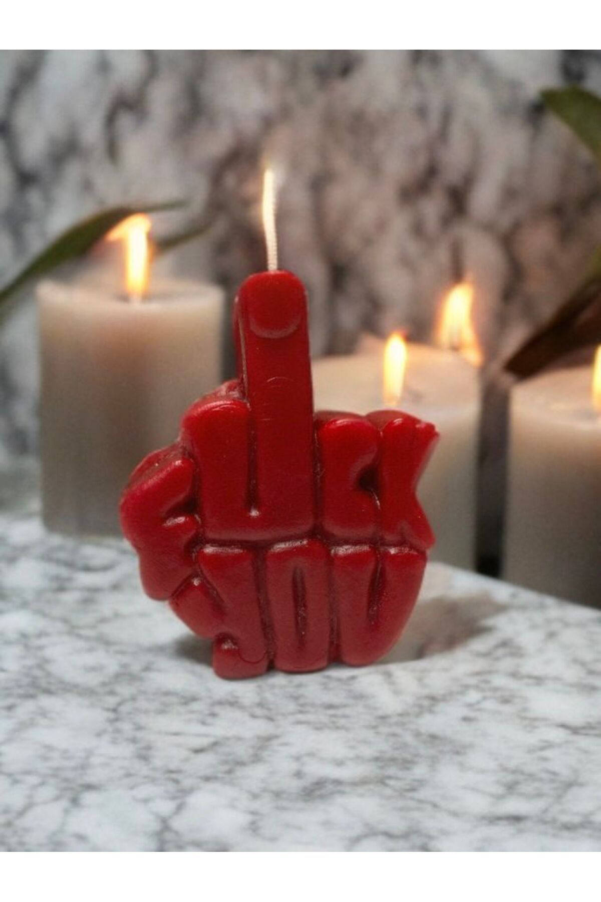 Aresmumatölyesi  Esprili Hediyelik Dekoratif Fck You Mum