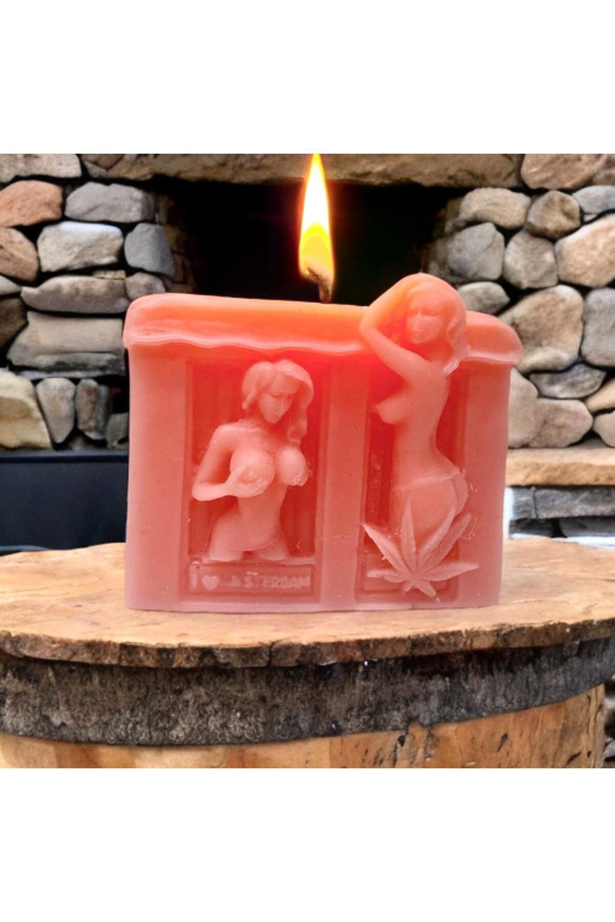 Aresmumatölyesi  Esprili Hediyelik Dekoratif Mum