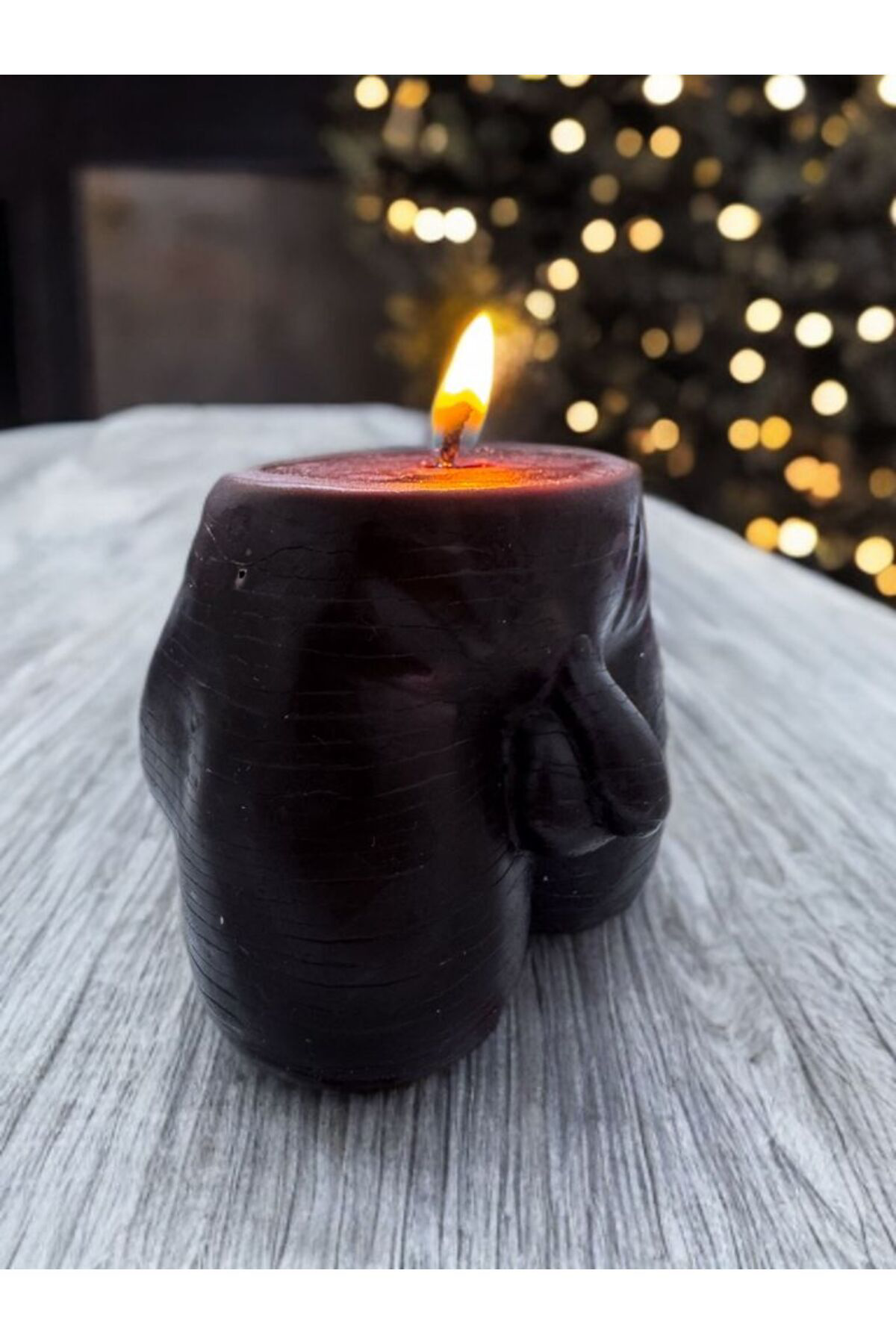 Aresmumatölyesi  Esprili Hediyelik Çikolata Kokulu Dekoratif Mum