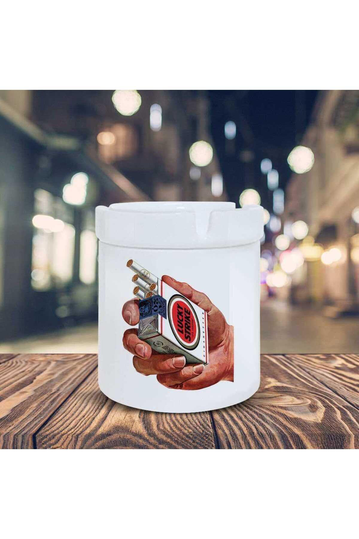 Asilmeydan Esprili Küllük Uzanan El Baskılı Kül Tablası K-141