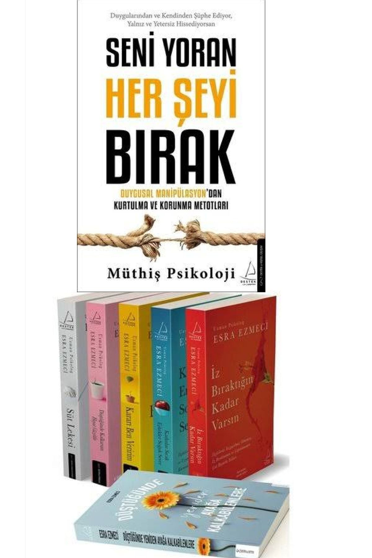 Esra Ezmeci 5 Kitap Defter + Seni Yoran Herşeyi Bırak