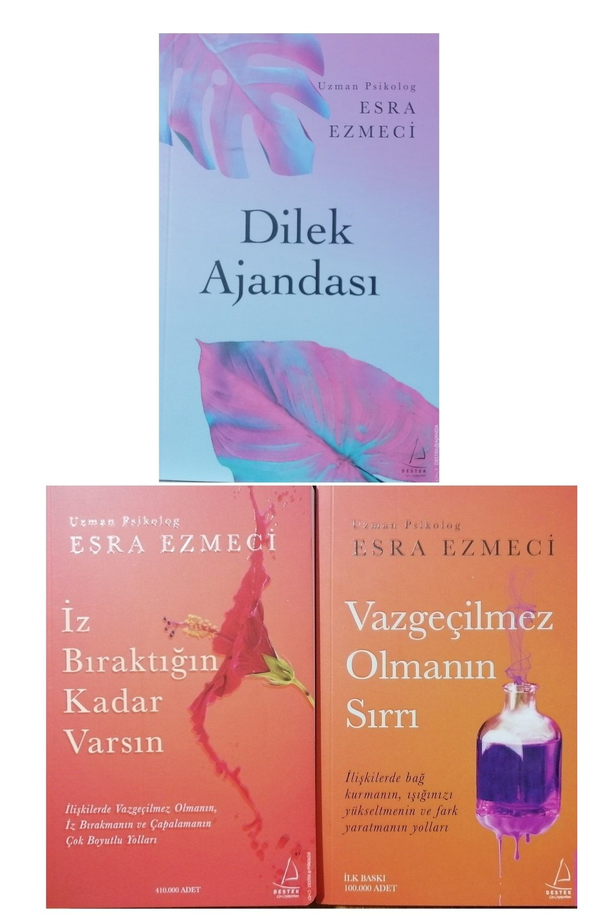 Esra Ezmeci Iz Bıraktıgın Kadar Varsın & Vazgecilmez Olmanın Sırrı Dilek Defteri Ajandası
