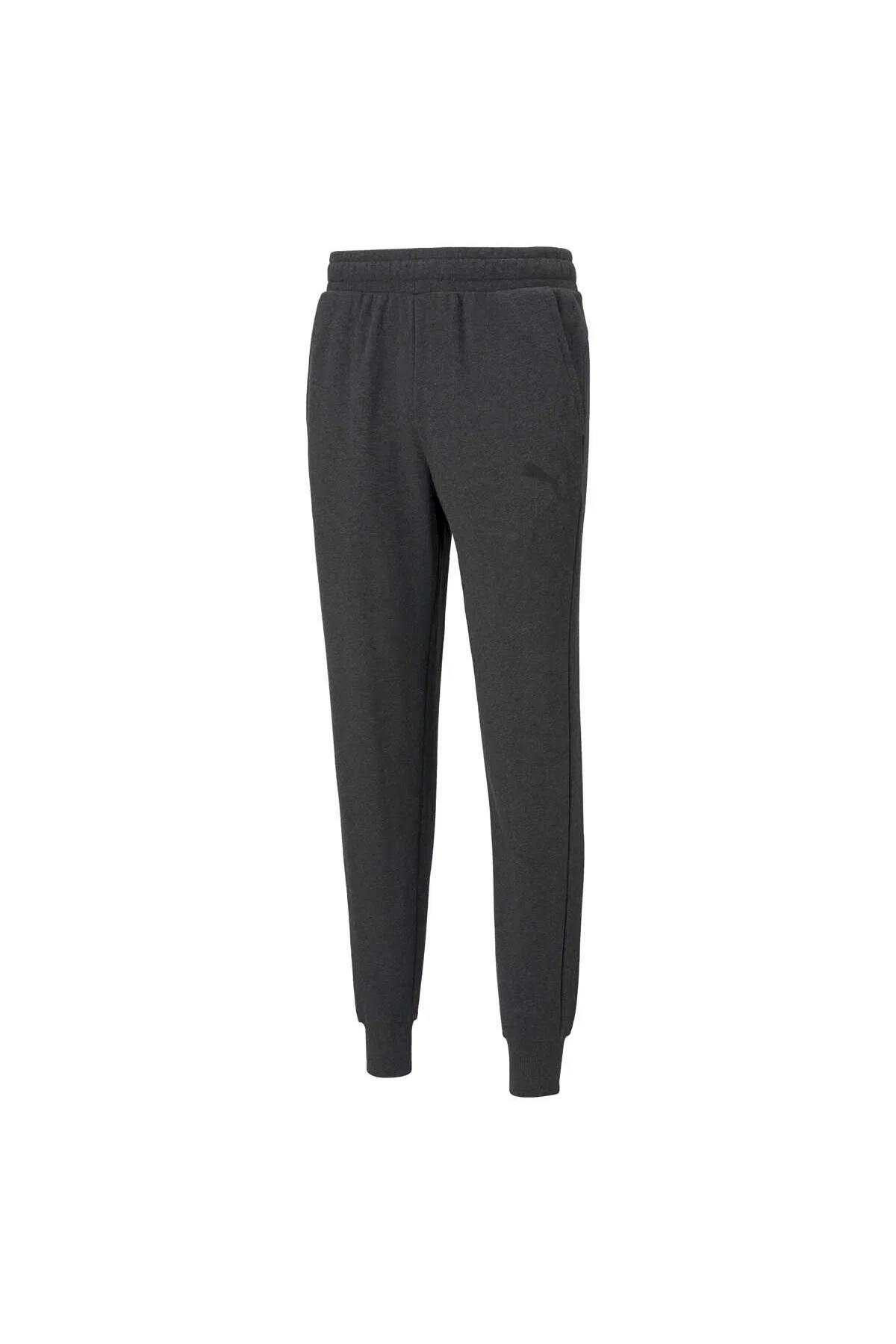 Puma Ess Logo Pants Tr Cl Dark Gray Heather-C Erkek Pantolon
