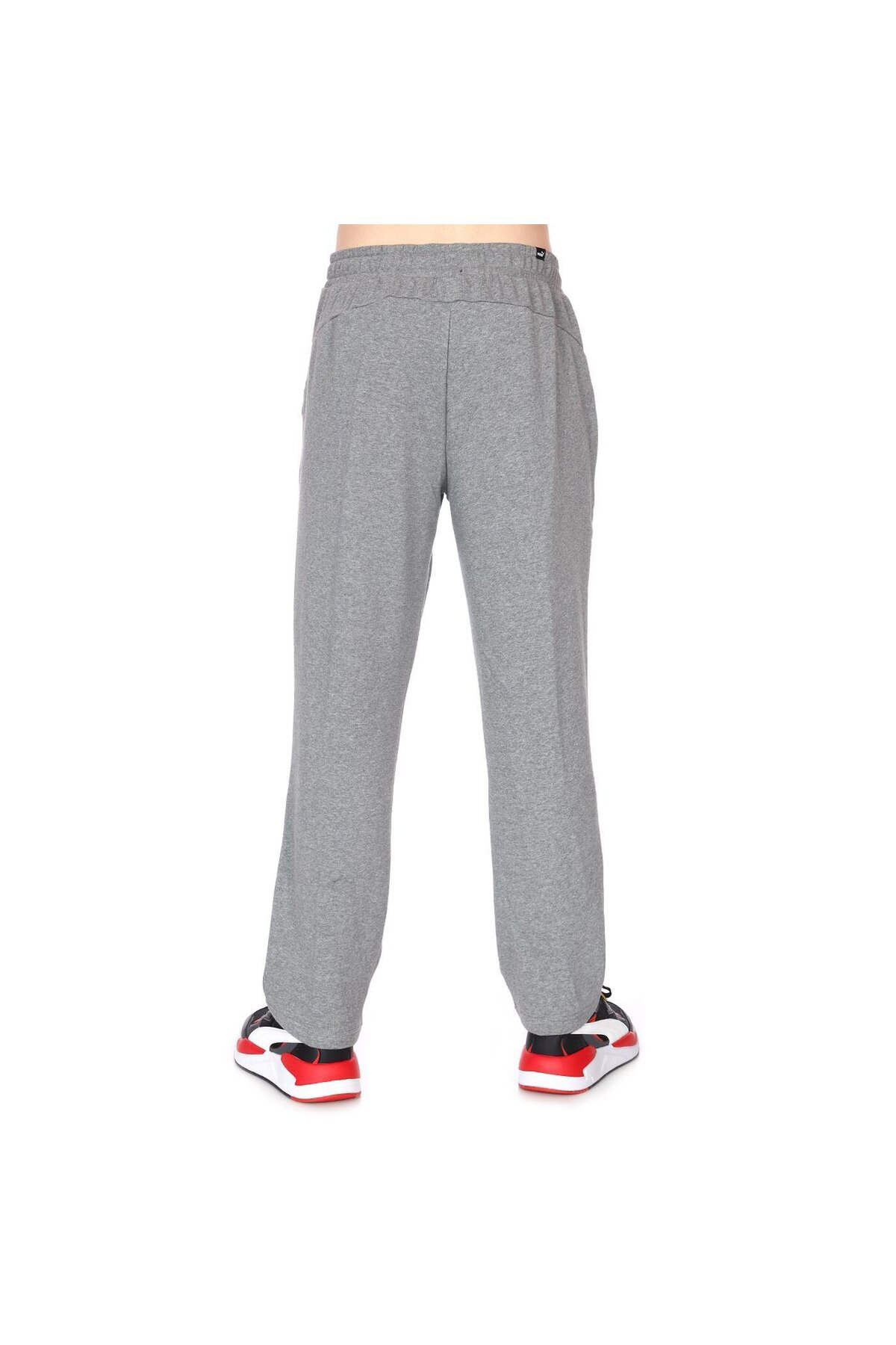Puma Ess Logo Pants Tr Op Medium Gray Heather Erkek Eşofman Altı