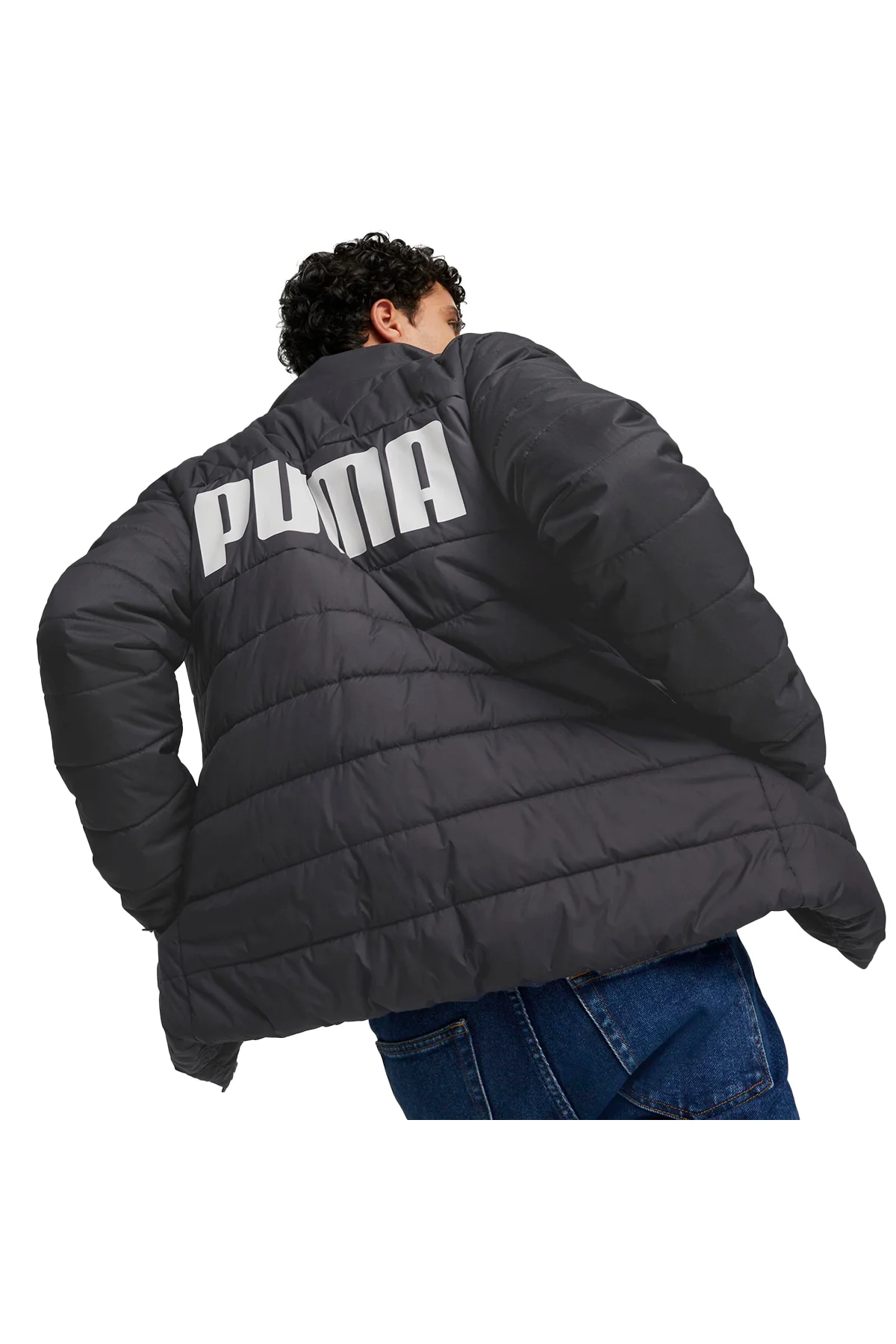 Ess+ Padded Jacket 849349-01 Şişme Erkek Mont SİYAH