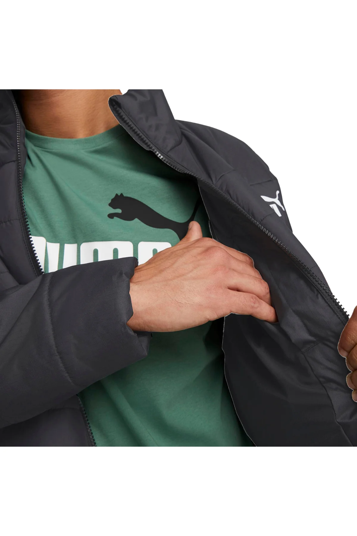 Ess+ Padded Jacket 849349-01 Şişme Erkek Mont SİYAH