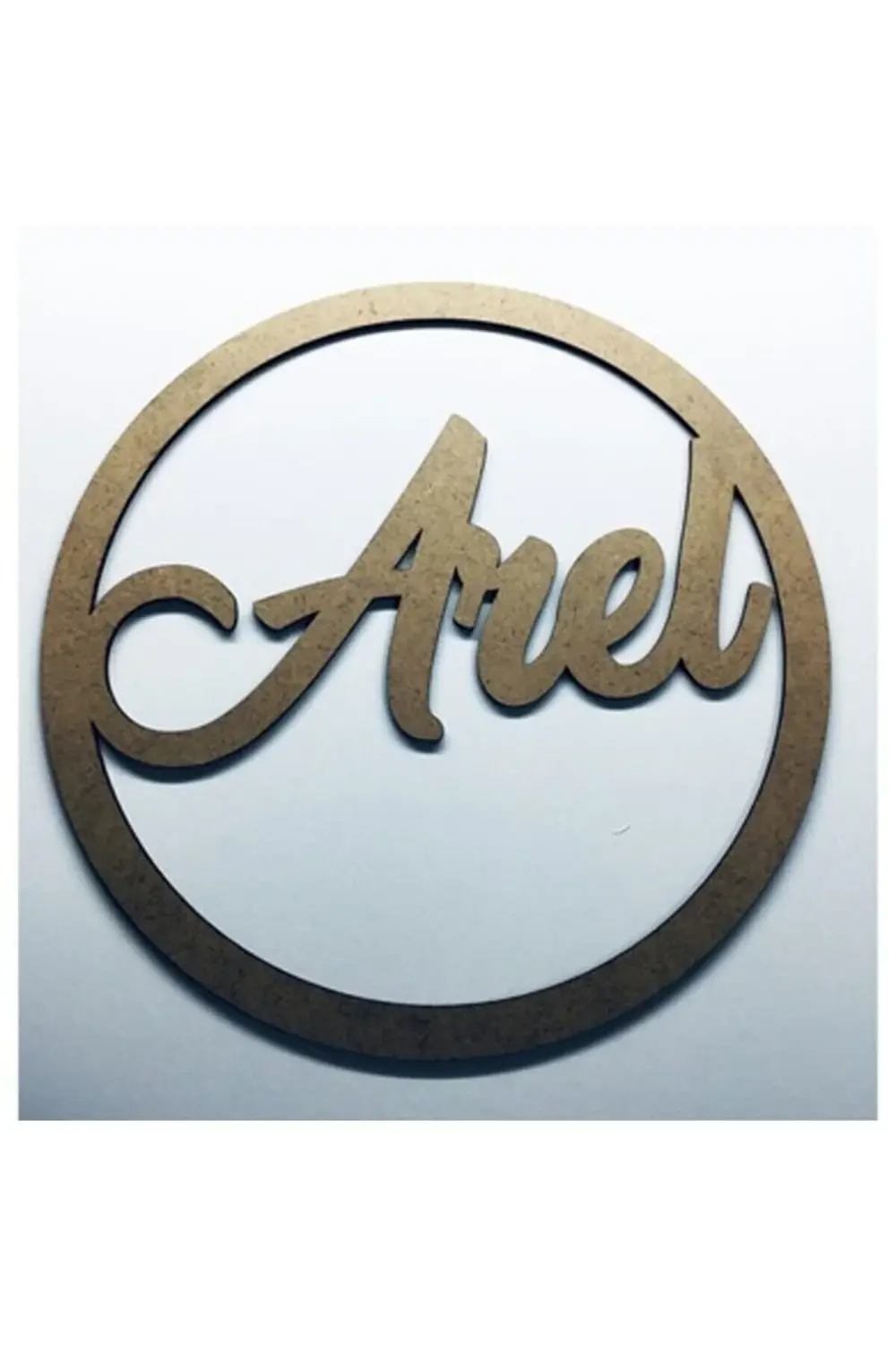 Leylaser Esse Tasarım Kapı Süsü İsimli Kasnak,Makrome Çember,Makrome İsiml