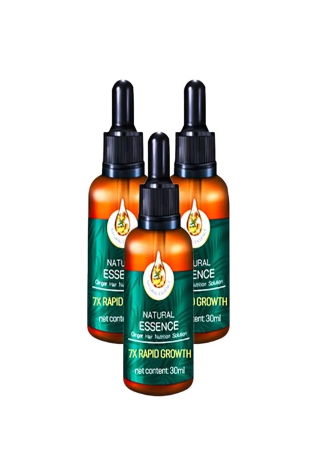 Essence Saç ve Sakal Serumu – 3 Adet x 30 ml | Parlaklık, Uzunluk ve Sağlamlık İçin