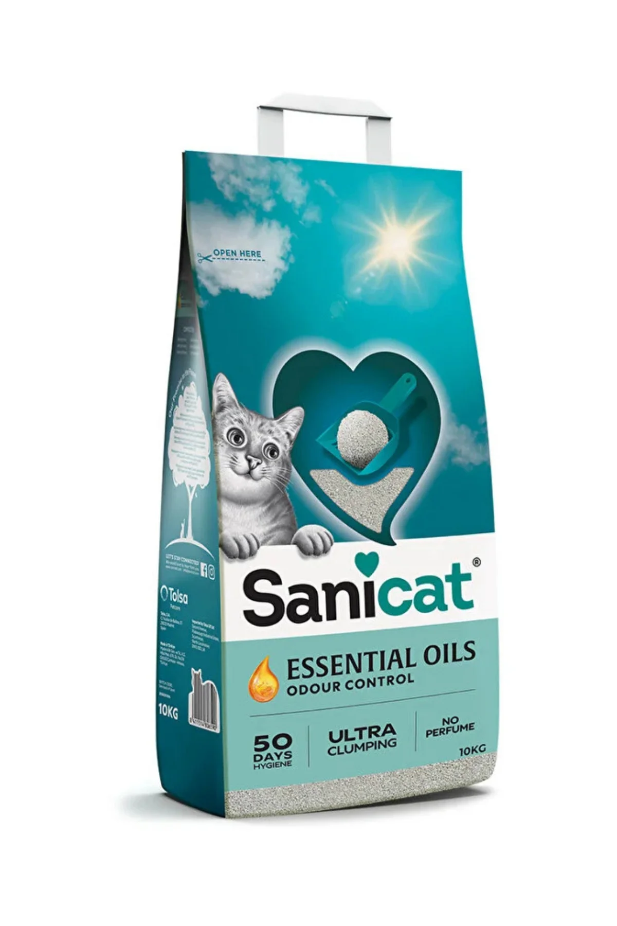Essential Oils Kokusuz Kedi Kumu 10Kg