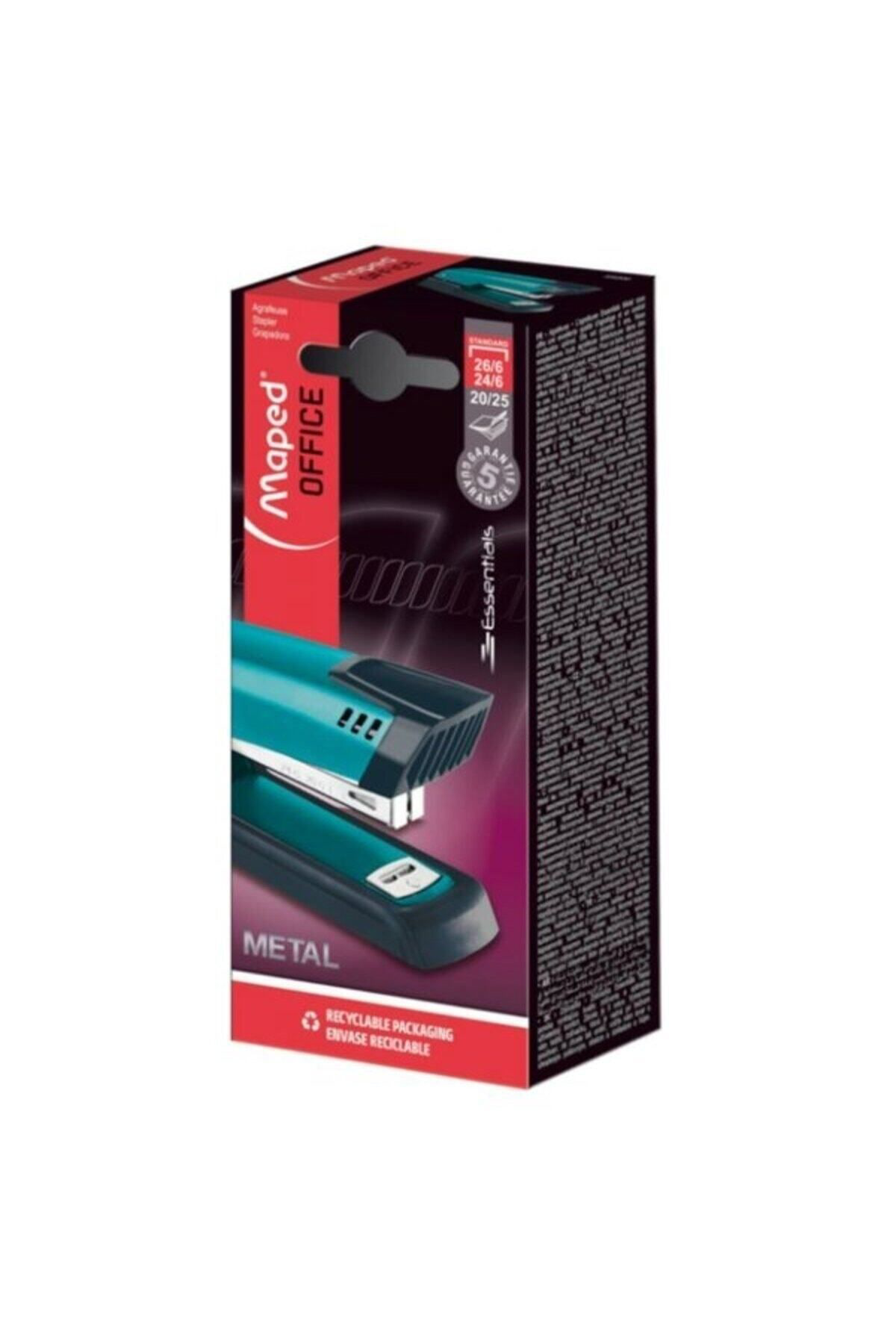 Maped Essentials Metal Half Strip 24/6-26/6 Deco 354300