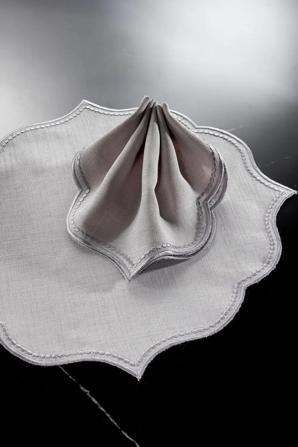 Ester 2'li Peçete Gri/silver