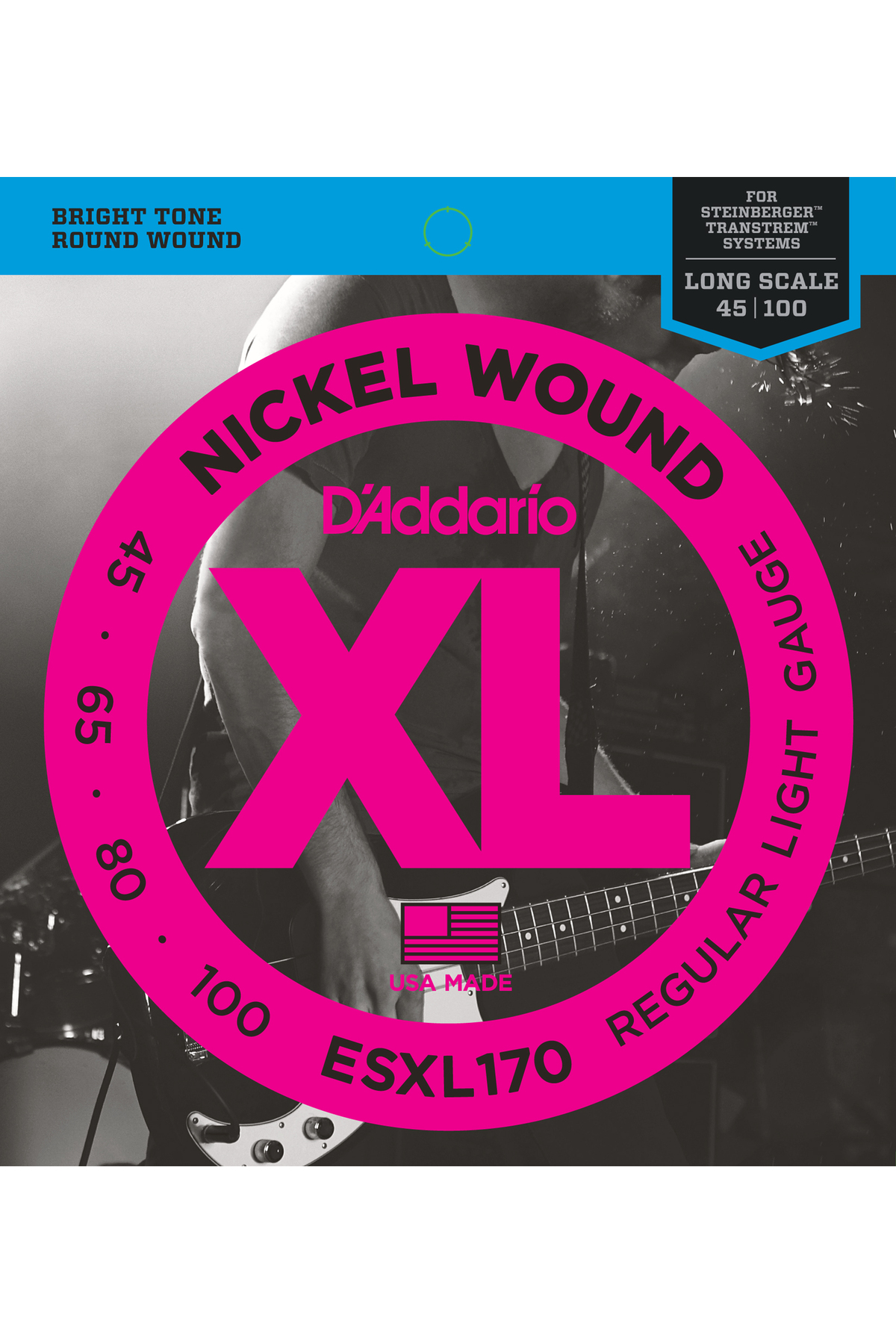 ESXL170 ELEKTRO GİTAR TEL SETİ, XL, 45-100, NICKEL WOUND B