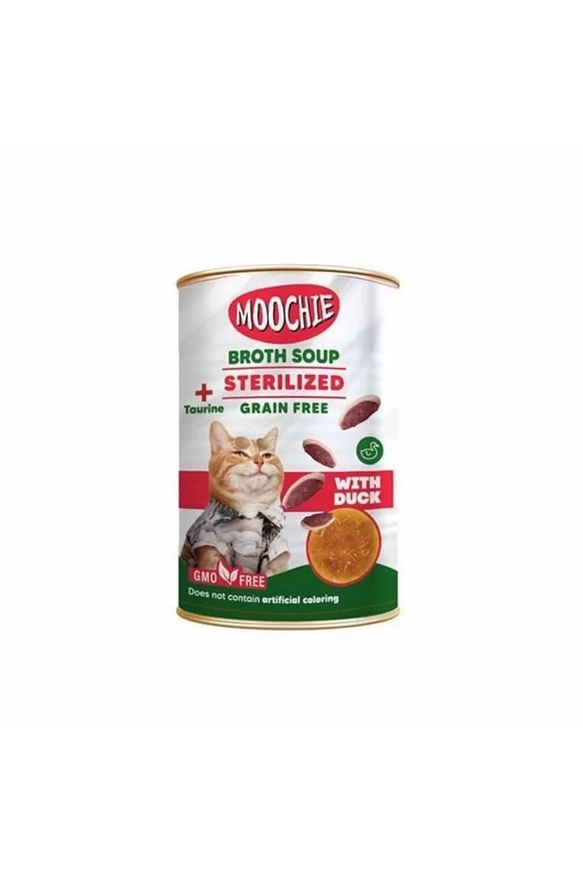 Moochie Et Suyu İçerisinde Ördekli Çorba Kısır Kedi Ödülü 135 Ml