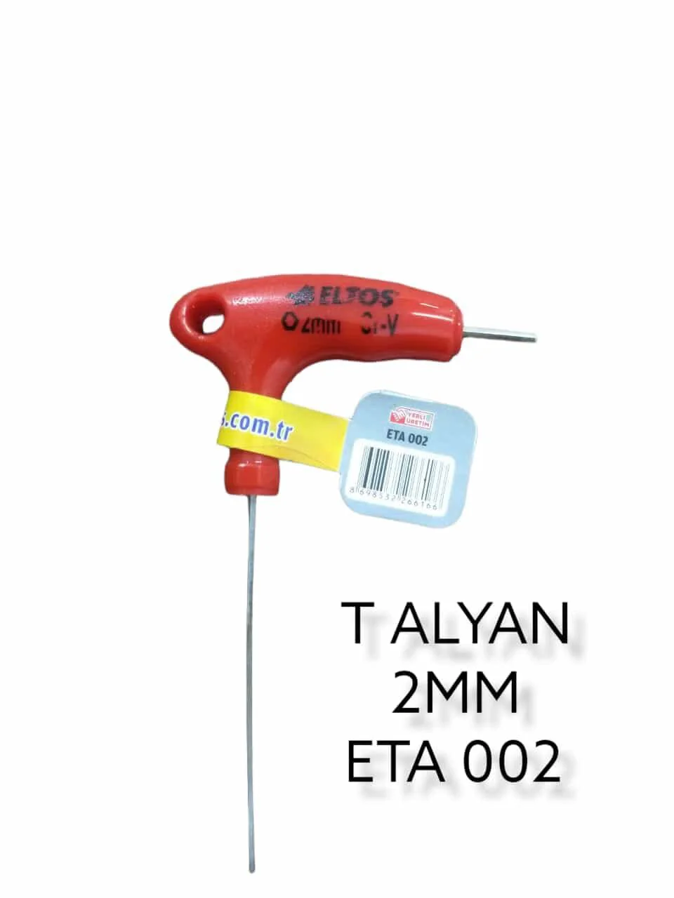 ETA002   Eltos Altı Köşe T Alyan 2mm