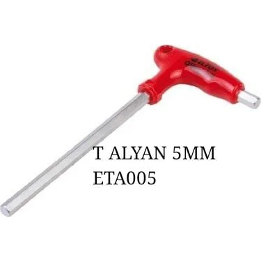 ETA005   Eltos Altı Köşe T Alyan 5mm