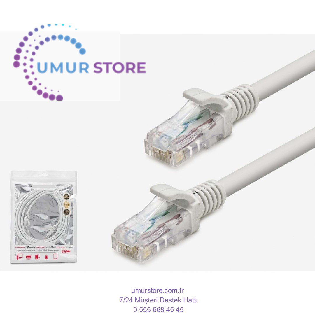 Ethernet Patch Kablo Cat 5 10 M