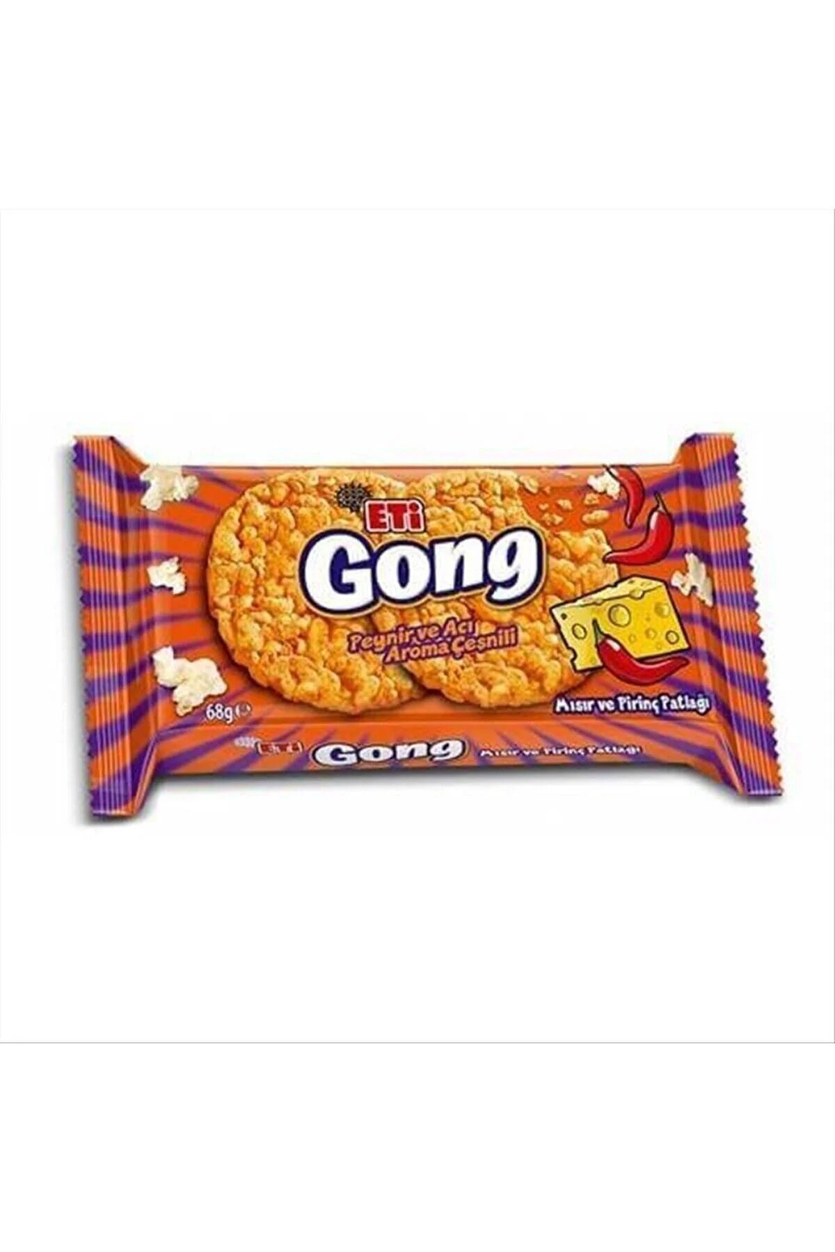Eti Gong Baharatlı Peynirli 68 G 16'lı