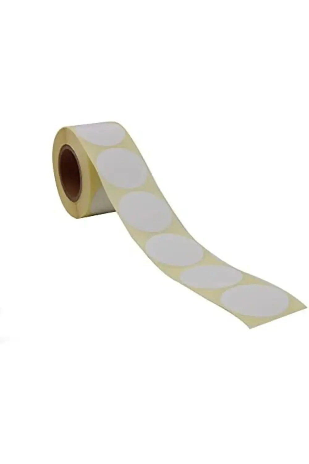 etiketler, hazır al hızlı al Kuşe Etiket 40mm Çap Ruloda 500 Adet