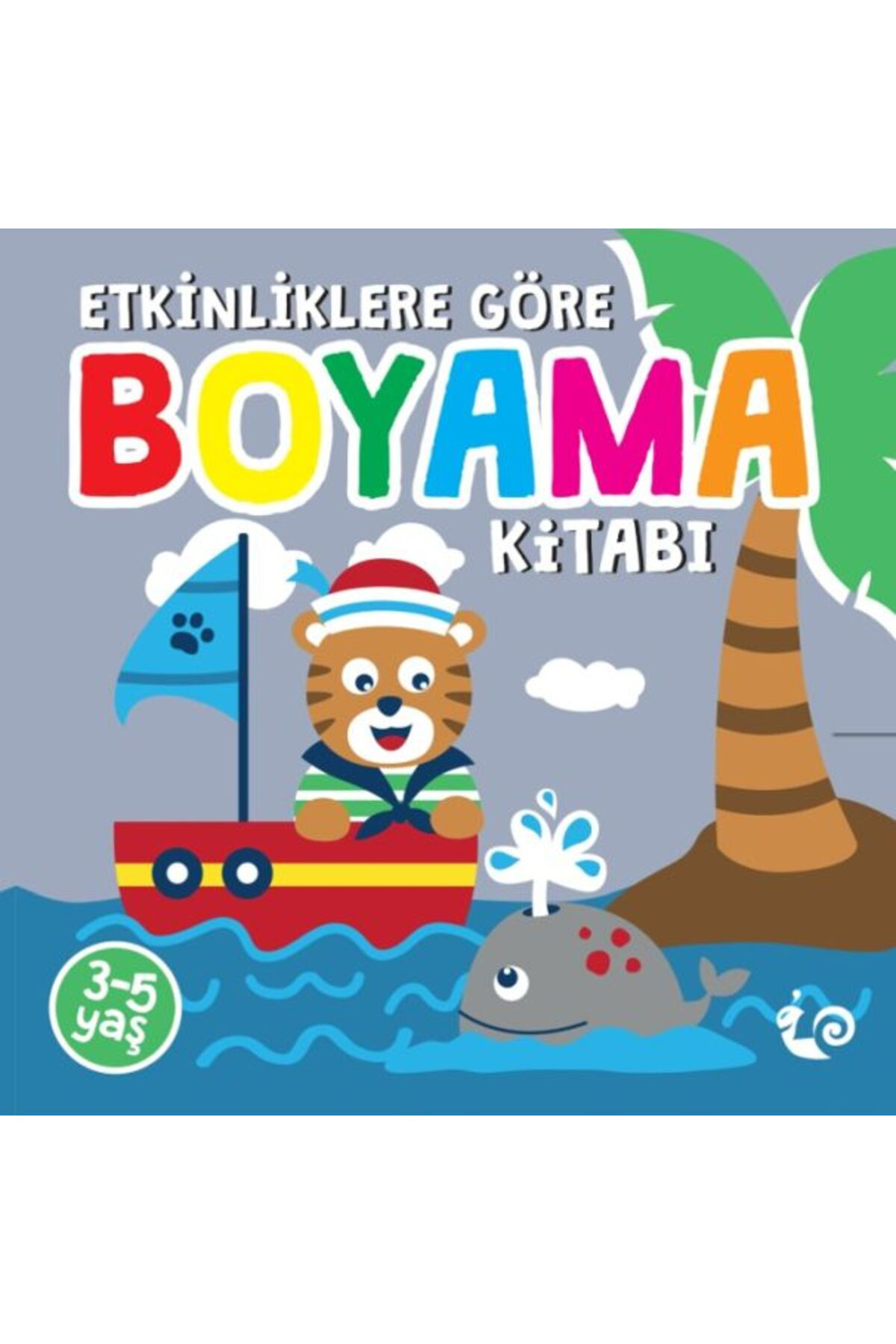 Karatay Yayınları Etkinliklere Göre Boyama Kitabı Gri