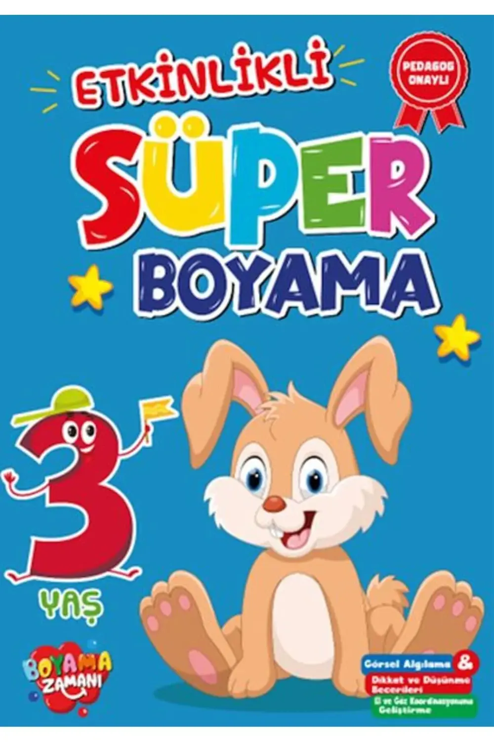 Etkinlikli Süper Boyama 3 Yaş
