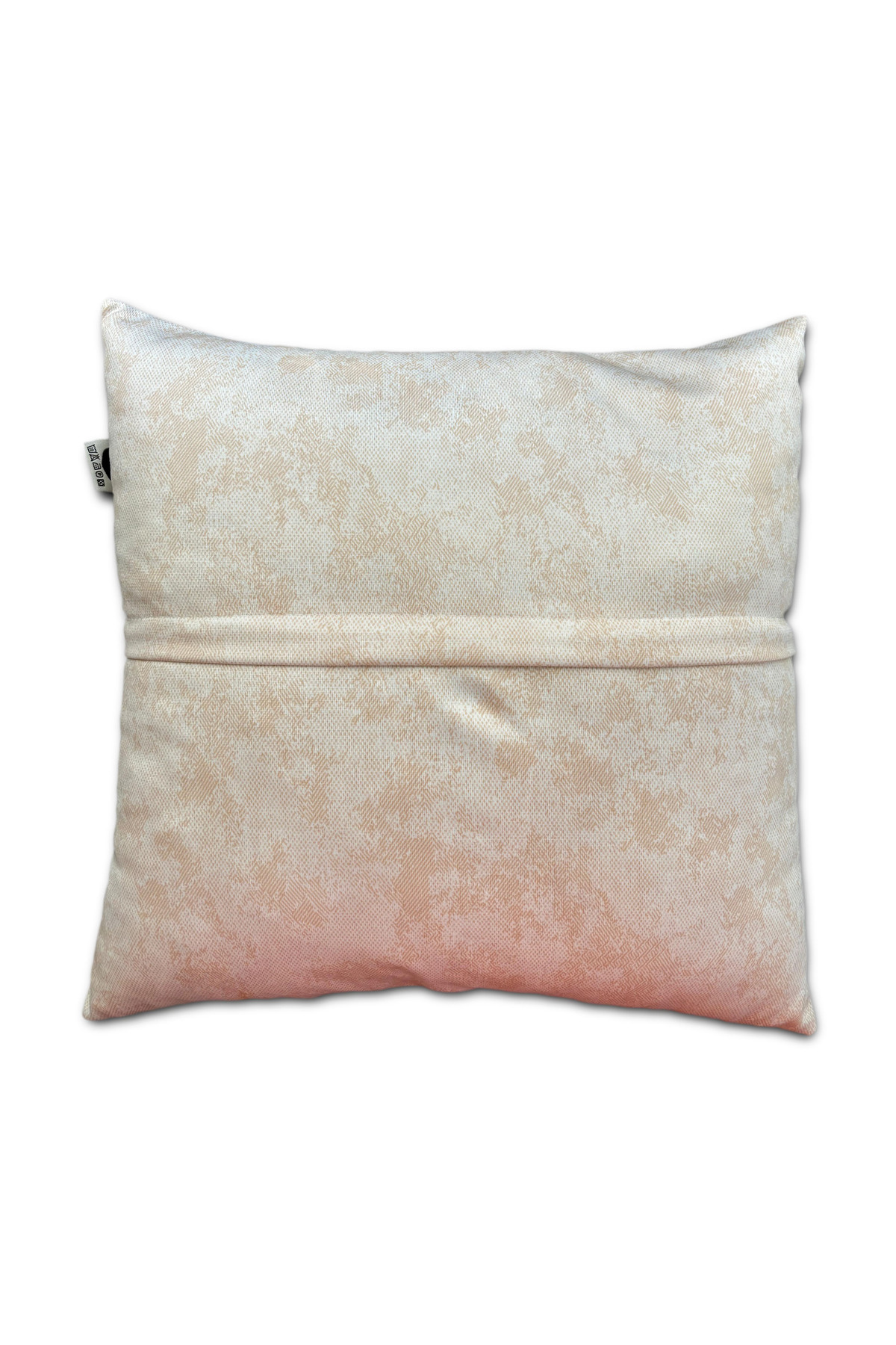 Etnik Bohem Yaprak Desen Bej Zemin Dekoratif Hediyelik Kadife 6lı