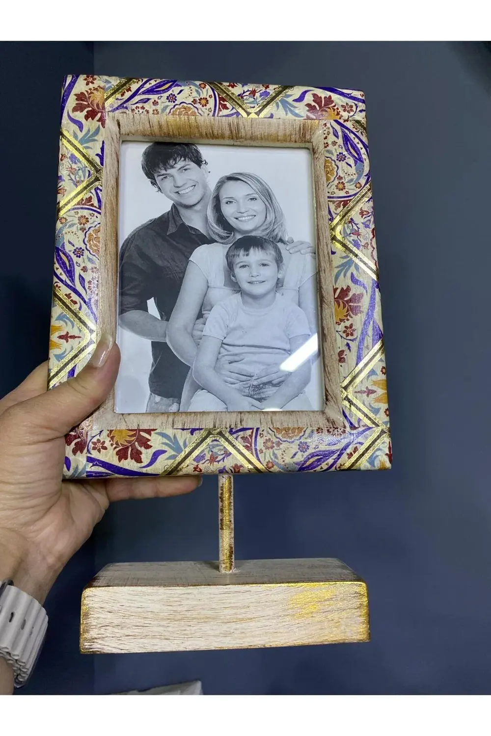 Etnik Desen Kaideli Resim Çerçevesi