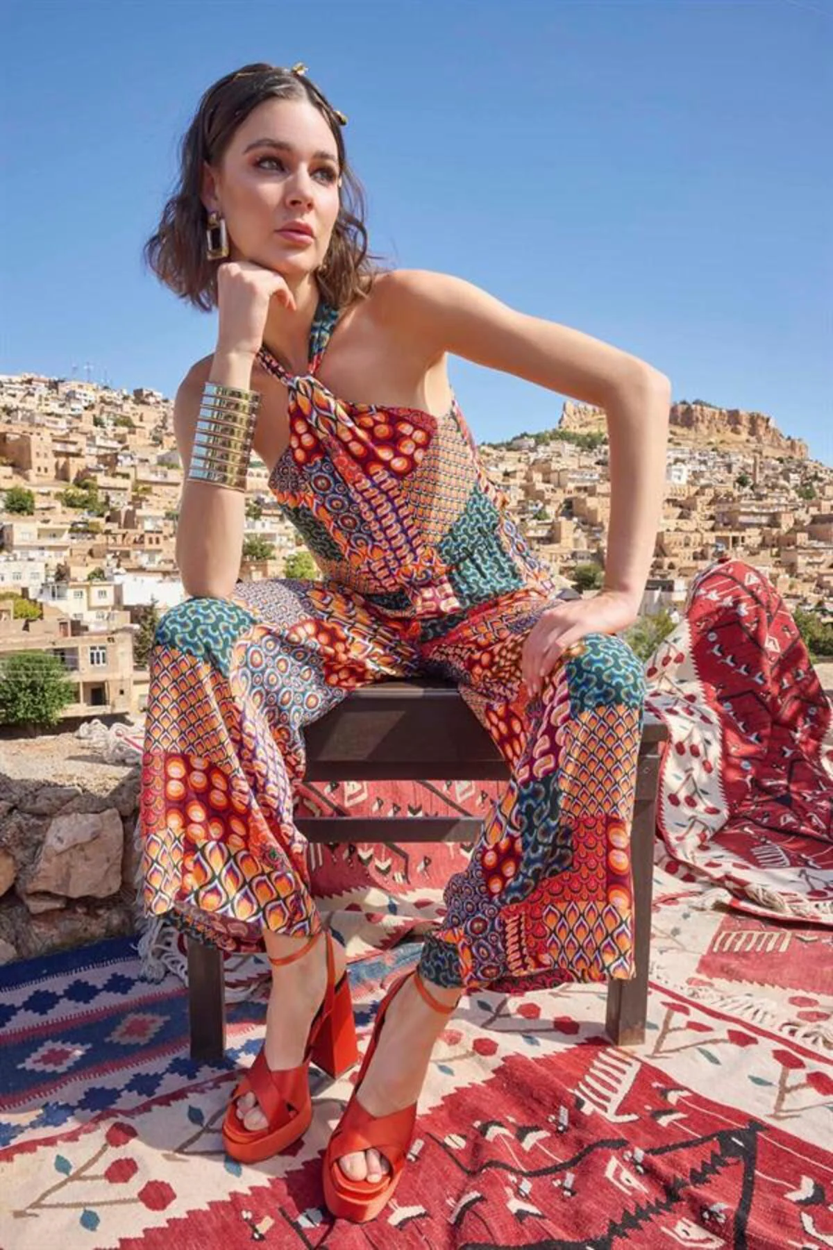 Etnik Desenli Saten Tulum Fiyatı, Yorumları ve Özellikleri
