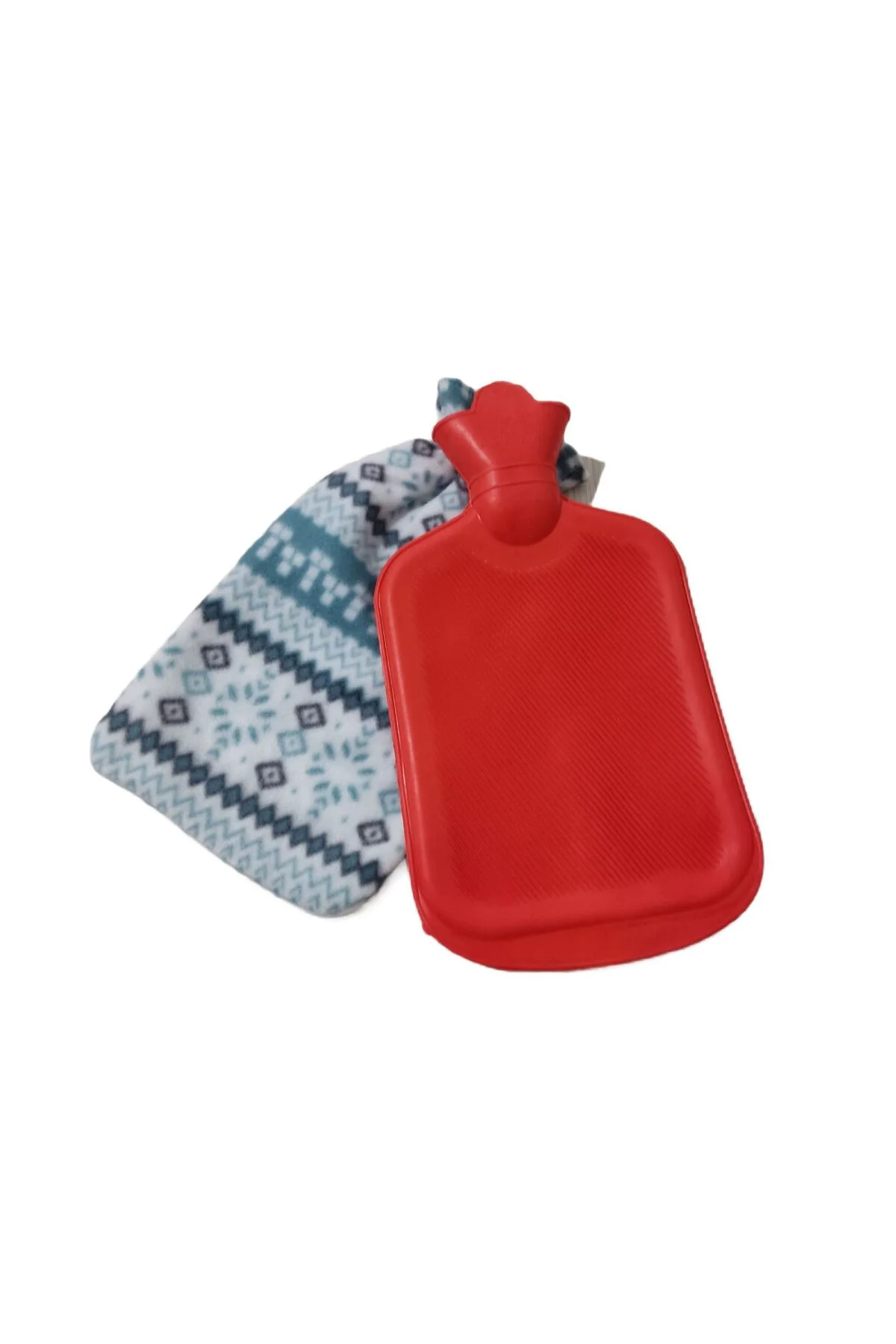 Etnik Desenli Termofor Kılıflı Sıcak Su Torbası Desenli Termofor 