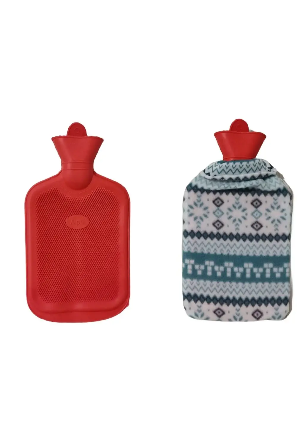 Etnik Desenli Termofor Kılıflı Sıcak Su Torbası Desenli Termofor