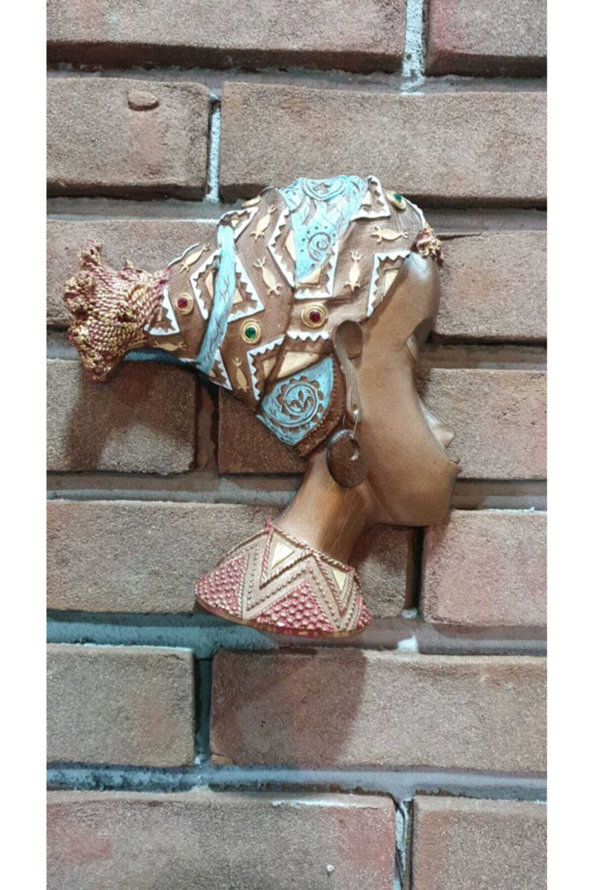 Elif Aksesuar Etnik Kadın Duvar Dekoru