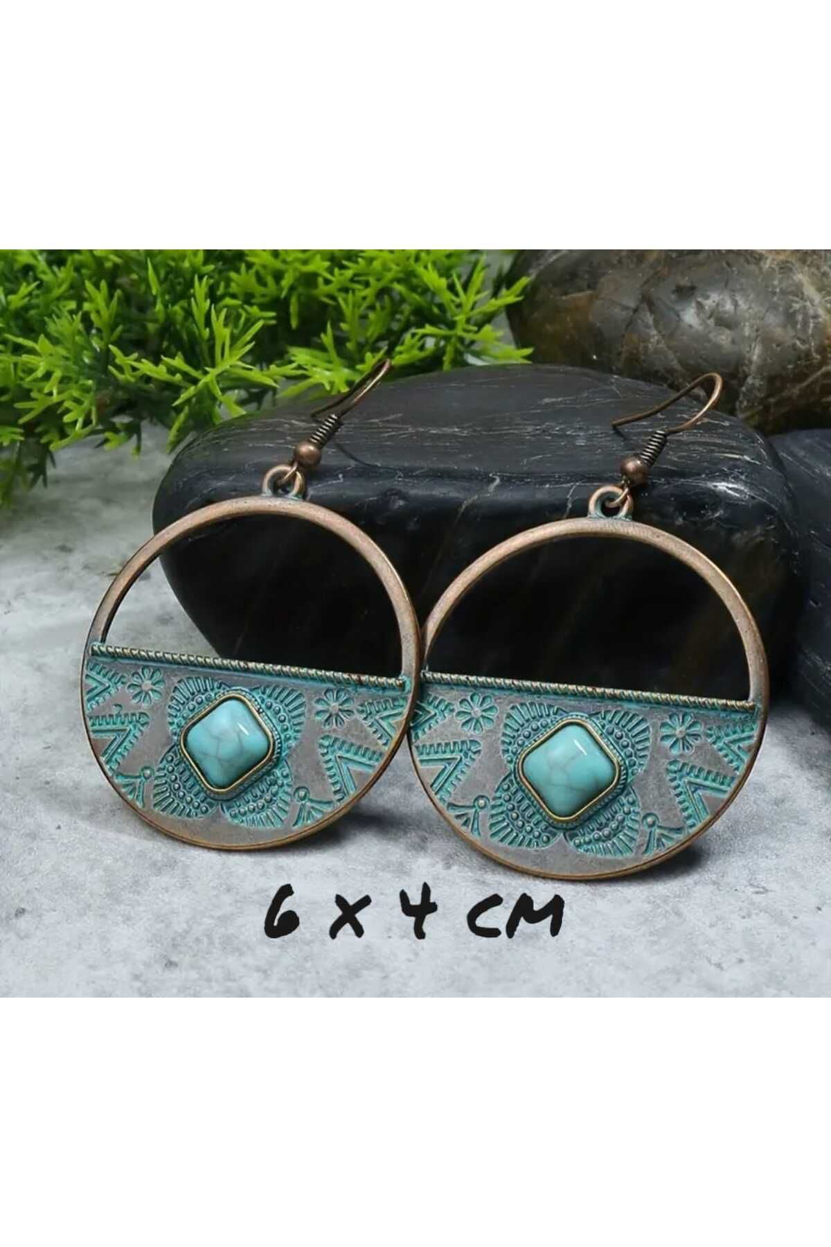 Bijuteri Küpe Etnik Tribal Boho  Küpe