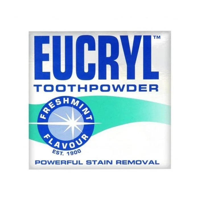 Eucryl Diş Temizleme Tozu 50gr Nane Aromalı Eucryl Diş Temizleme Tozu 50gr Nane Aromalı