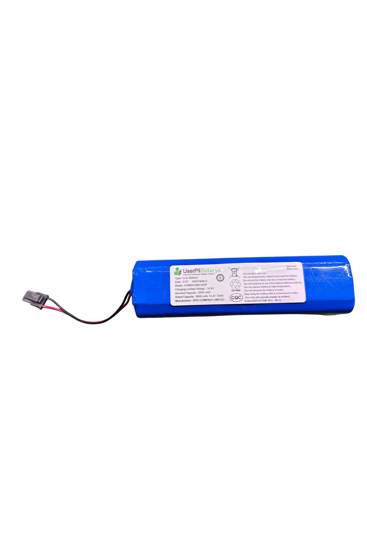 eufy robovac x8 batarya 5200 mah robot süpürge pili