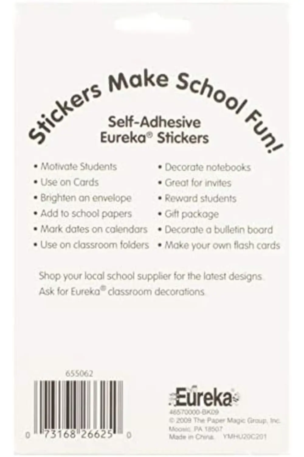 Eureka Doğum Günü Çıkartmaları, Tema (655062) 1178227