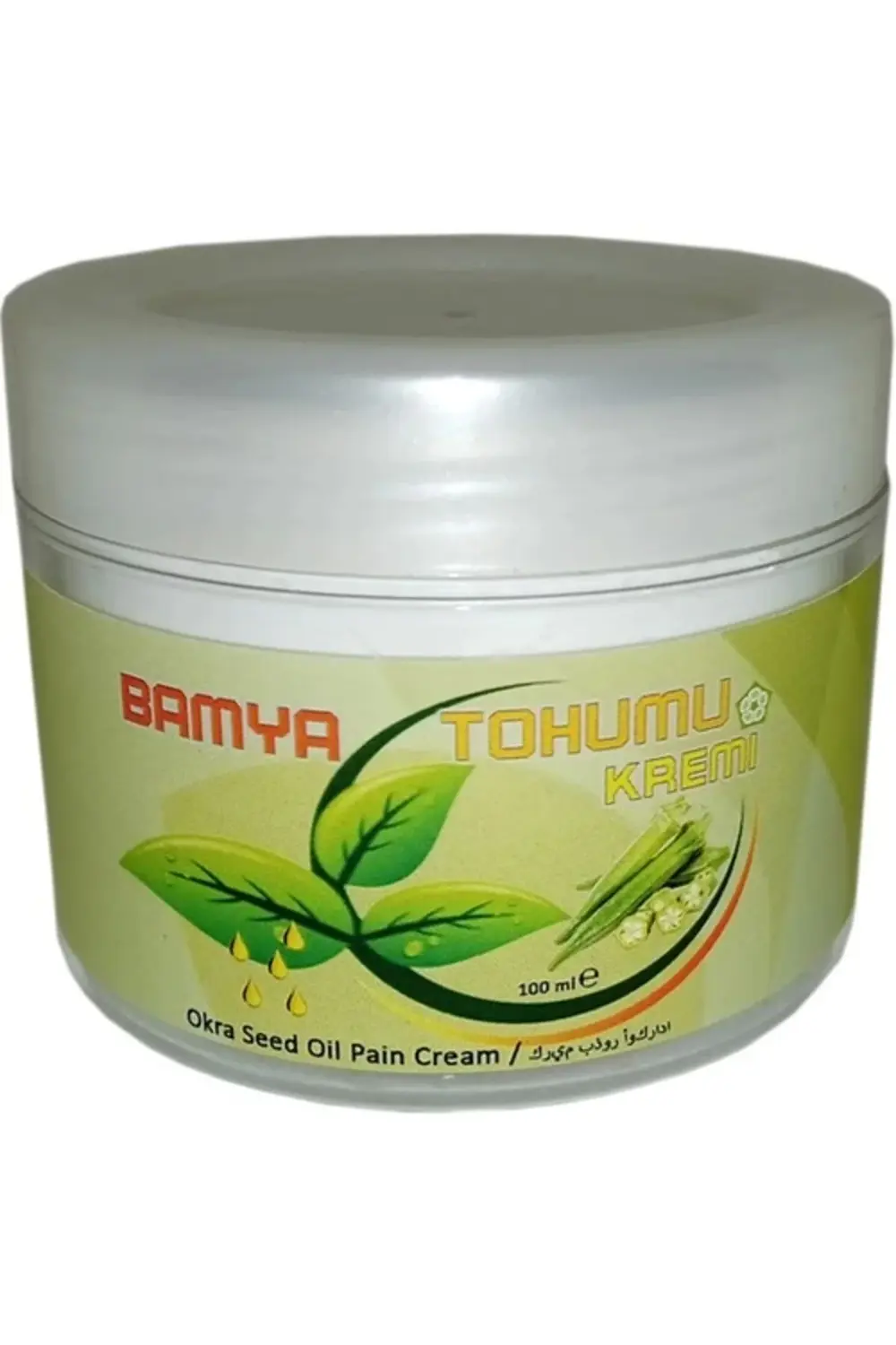Eurorganic Bamya Tohumu Kremi Agrılar İçin Krem 100 ml