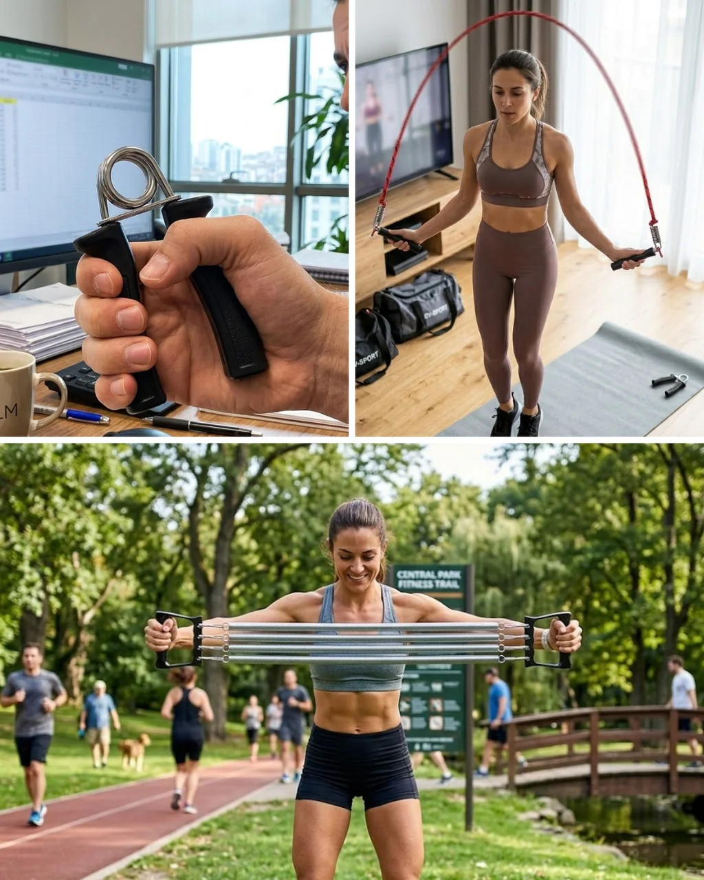 Ev Fitness Seti Kardiyo Ve Kas Geliştirme Egzersiz Seti - Lisinya Diğer