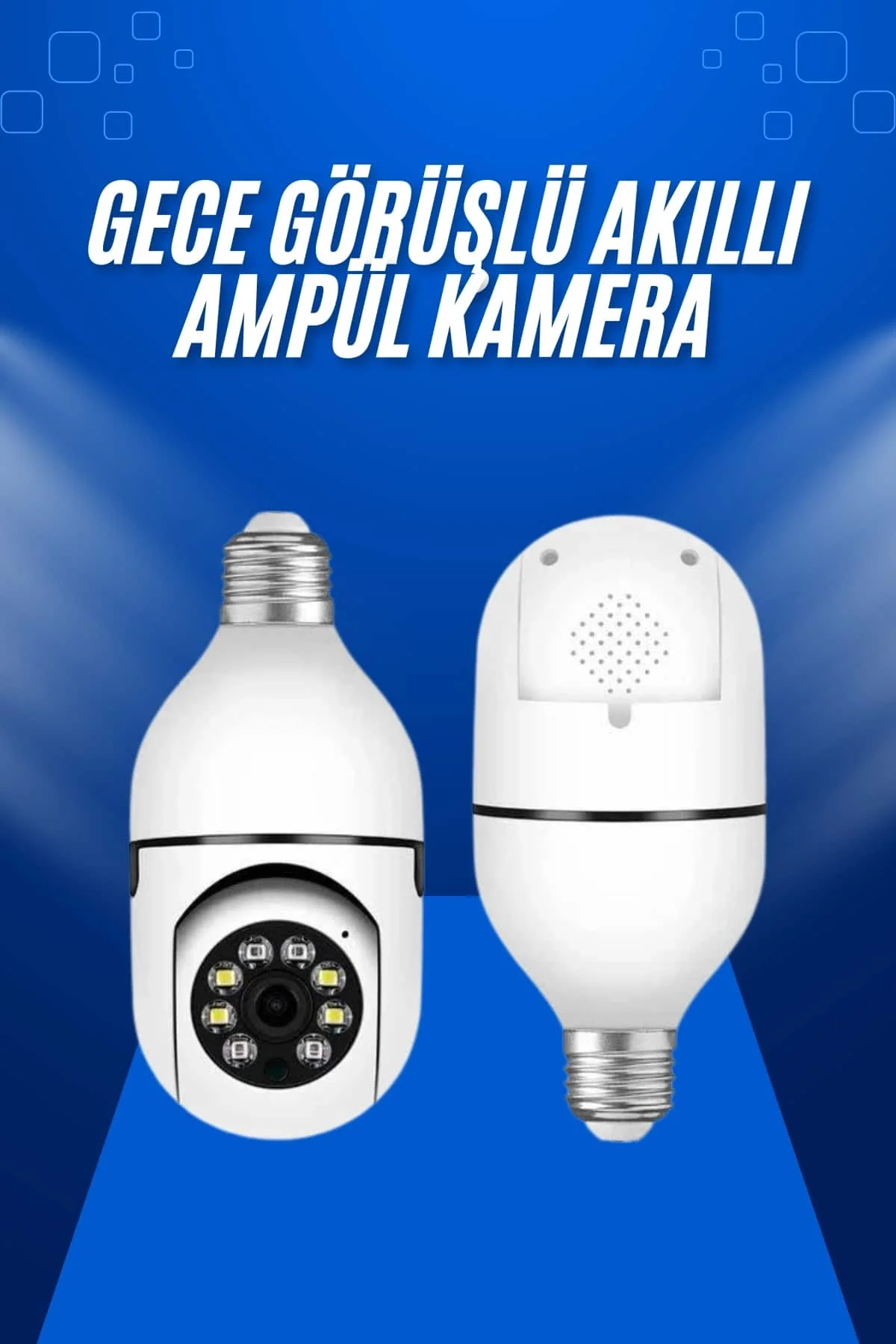 Ev Kamerası Wifi Kamerası Gece Görüşlü Akıllı Ampül Kamera Fiyatı, Yorumları ve Özellikleri