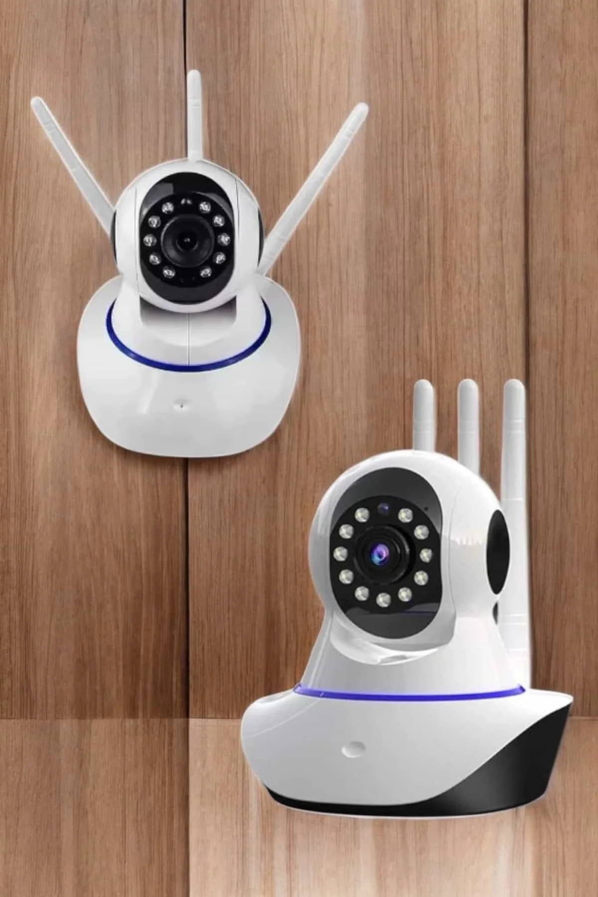 Ev Kamerası Wifi Kamerası Video Kayıt Çift Yönlü Hareket Sensörü 