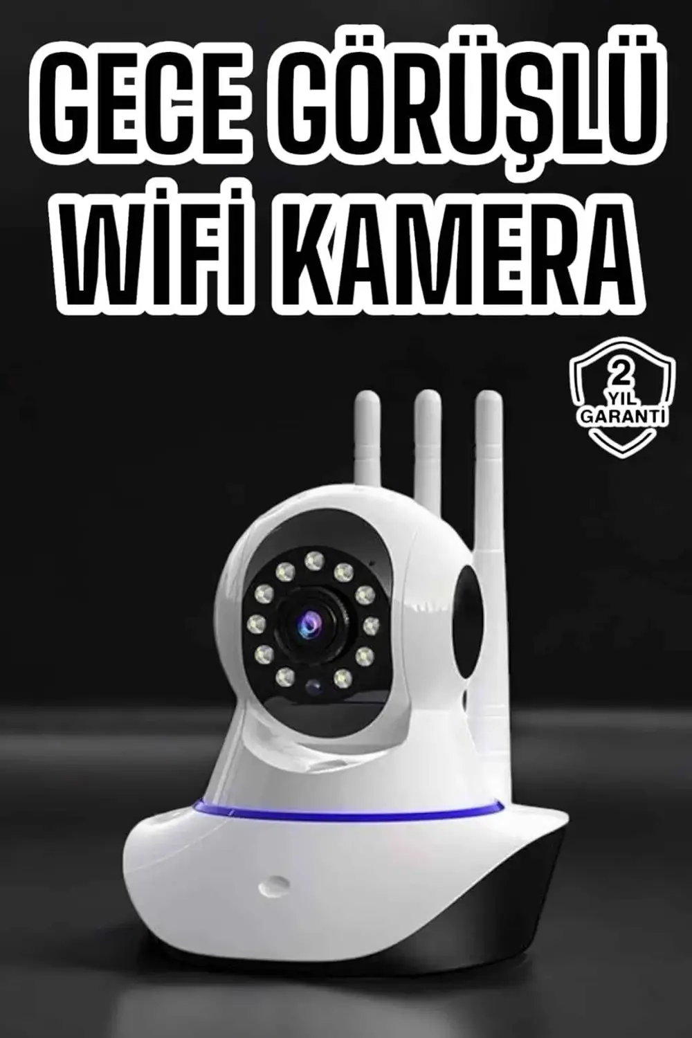 Ev Kamerası Wifi Kamerası Video Kayıt Çift Yönlü Hareket Sensörü