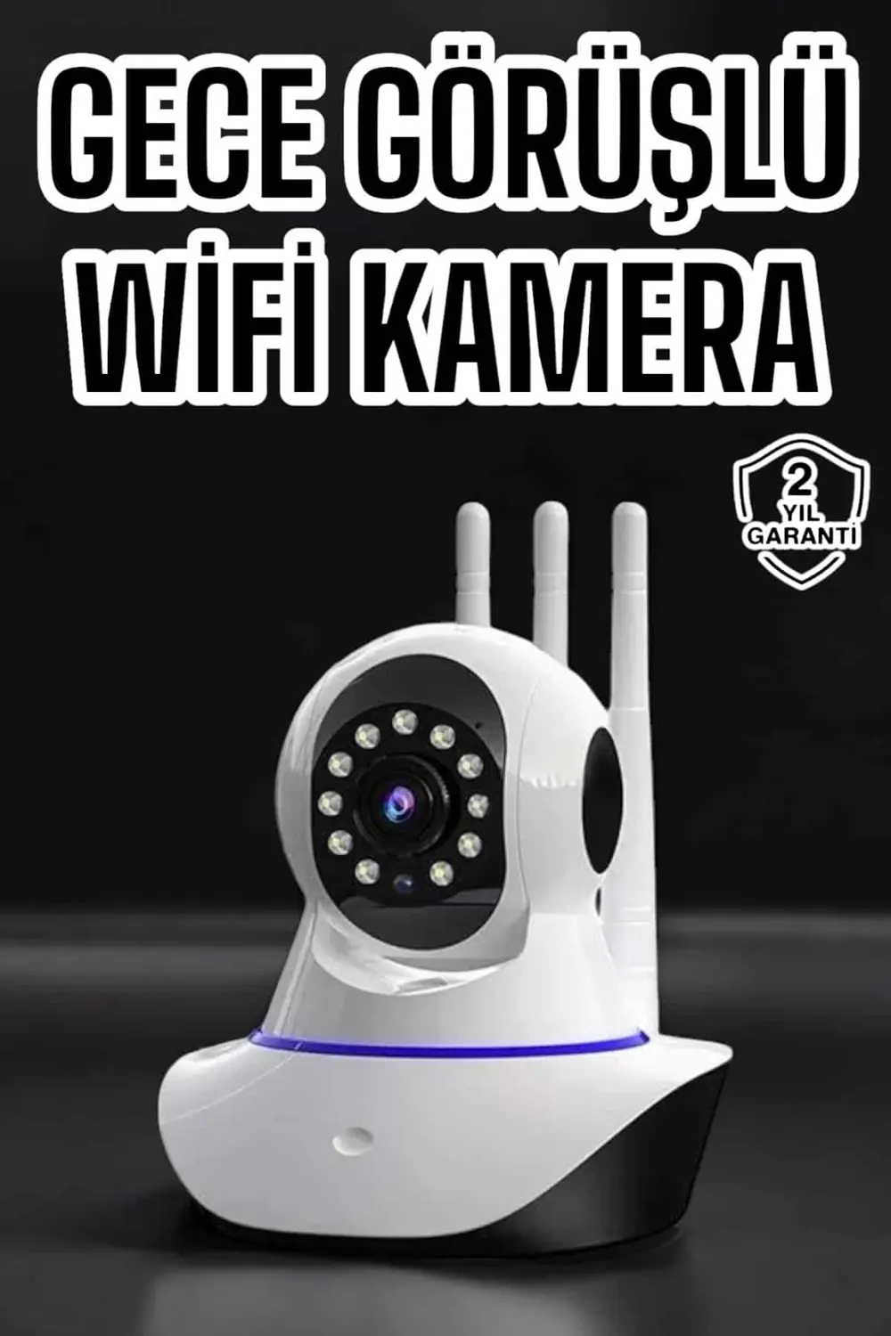 Ev Kamerası Wifi Kamerası Video Kayıt Çift Yönlü Hareket Sensörü