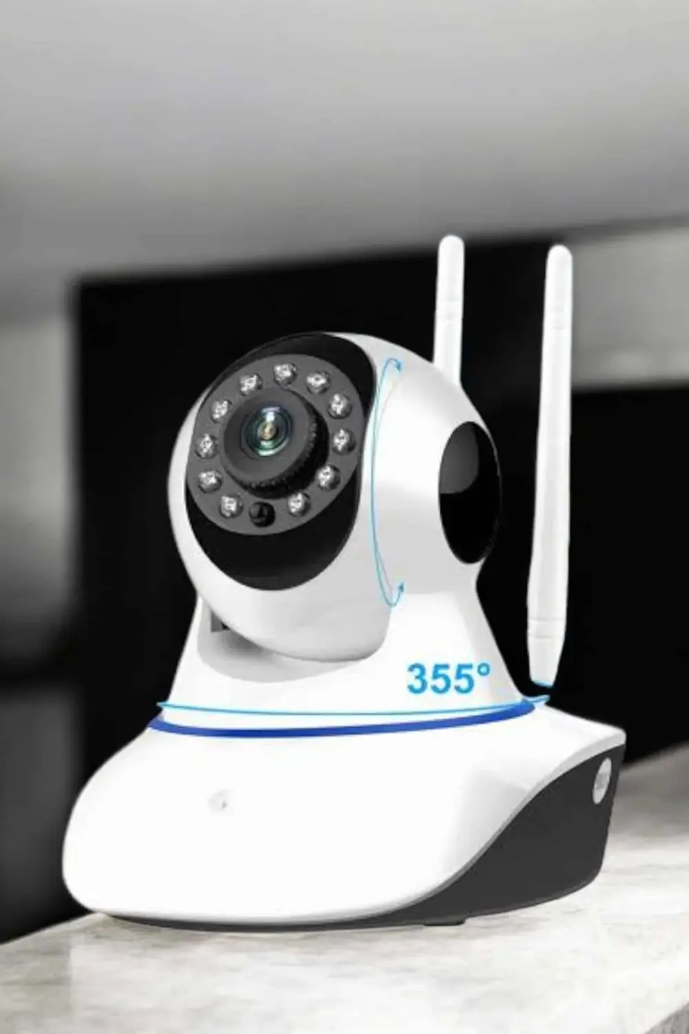 Ev Kamerası Wifi Kamerası Video Kayıt Çift Yönlü Hareket Sensörü