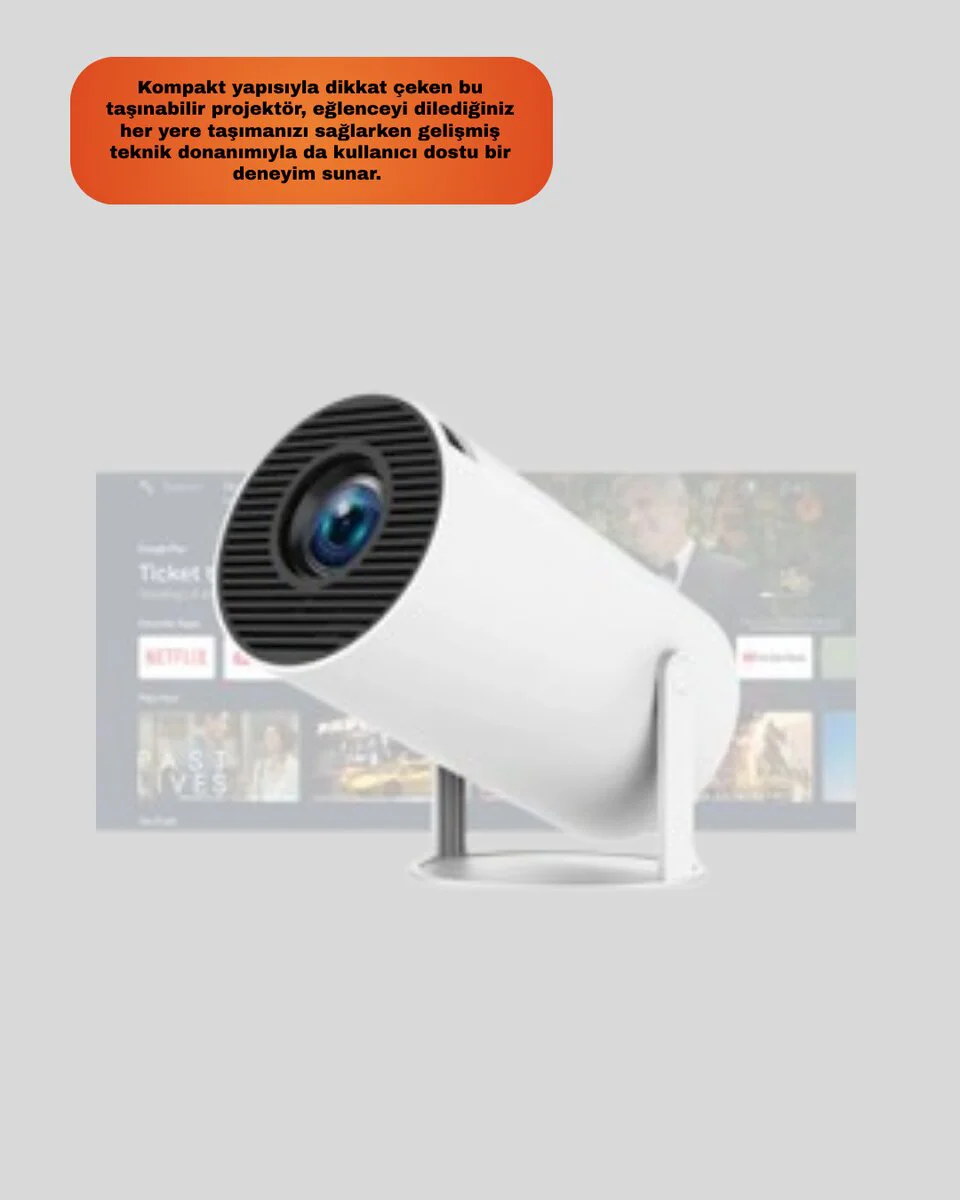 Ev Projeksiyon Cihazı: 2.4G Kablosuz Oyun ve Film Deneyimi