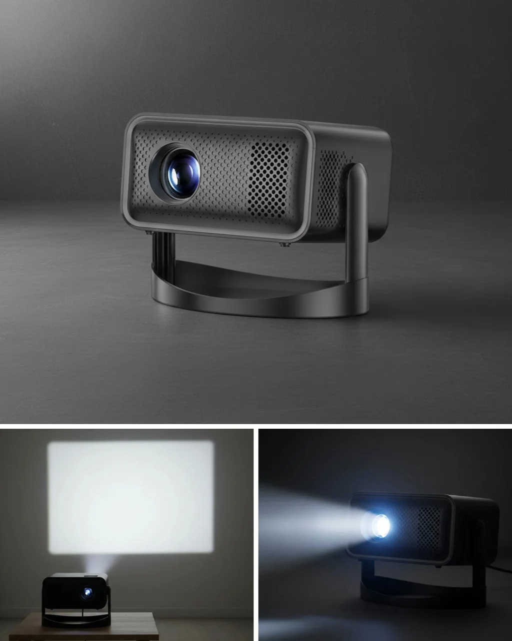 Ev Sineması İçin 150 İnç Led Projeksiyon Wifi Bluetooth Destekli