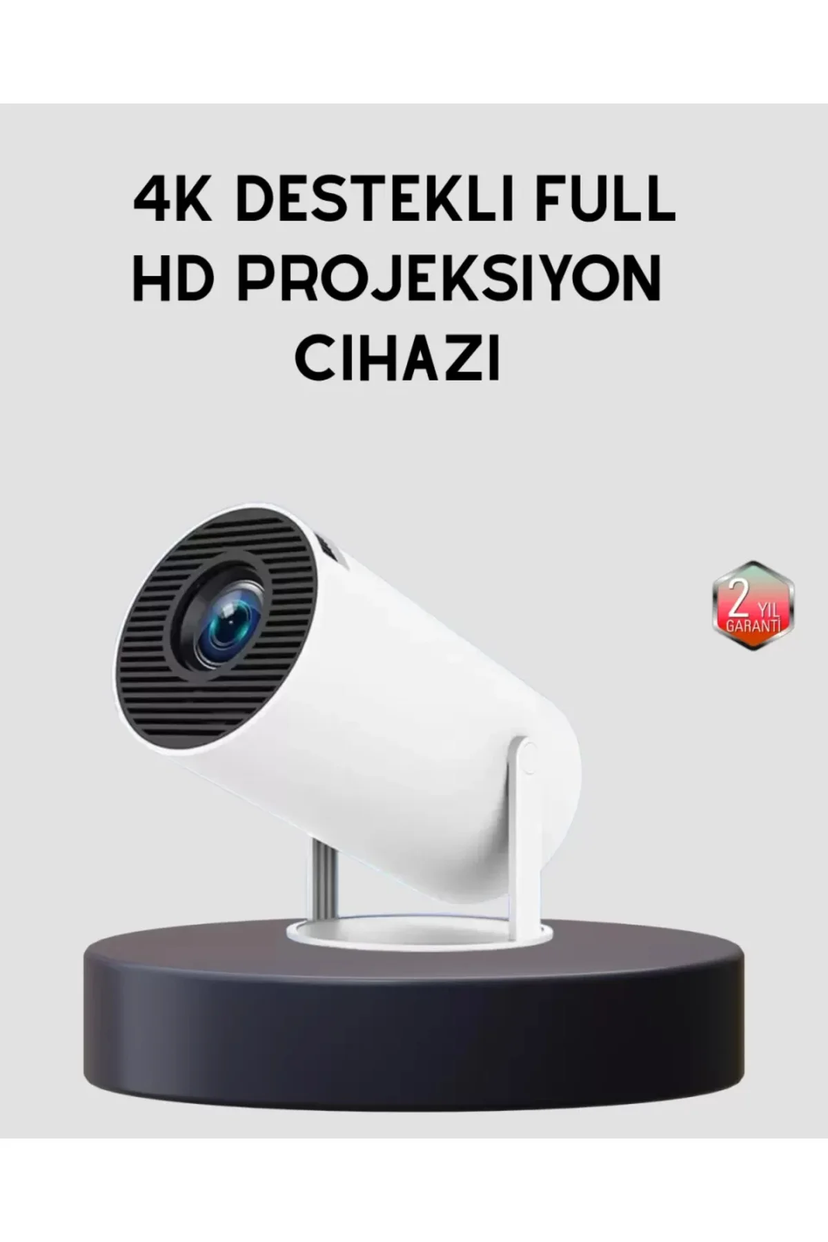 Ev Sineması Projeksiyon Cihazı – 160 Ansı Lümen, 4k Uyumlu Ve Kab